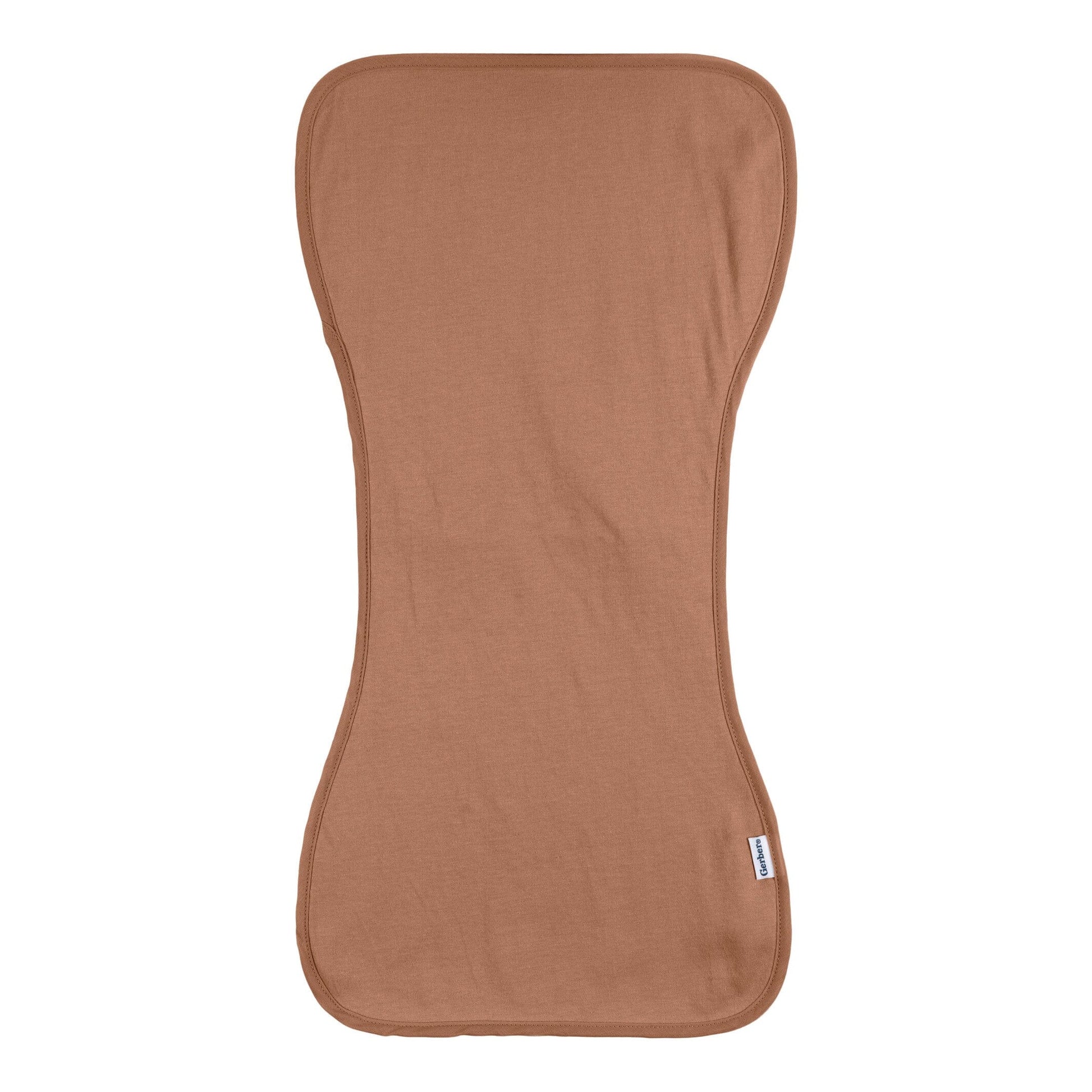 5-Pack Baby Neutral Rust Tan Burpcloth