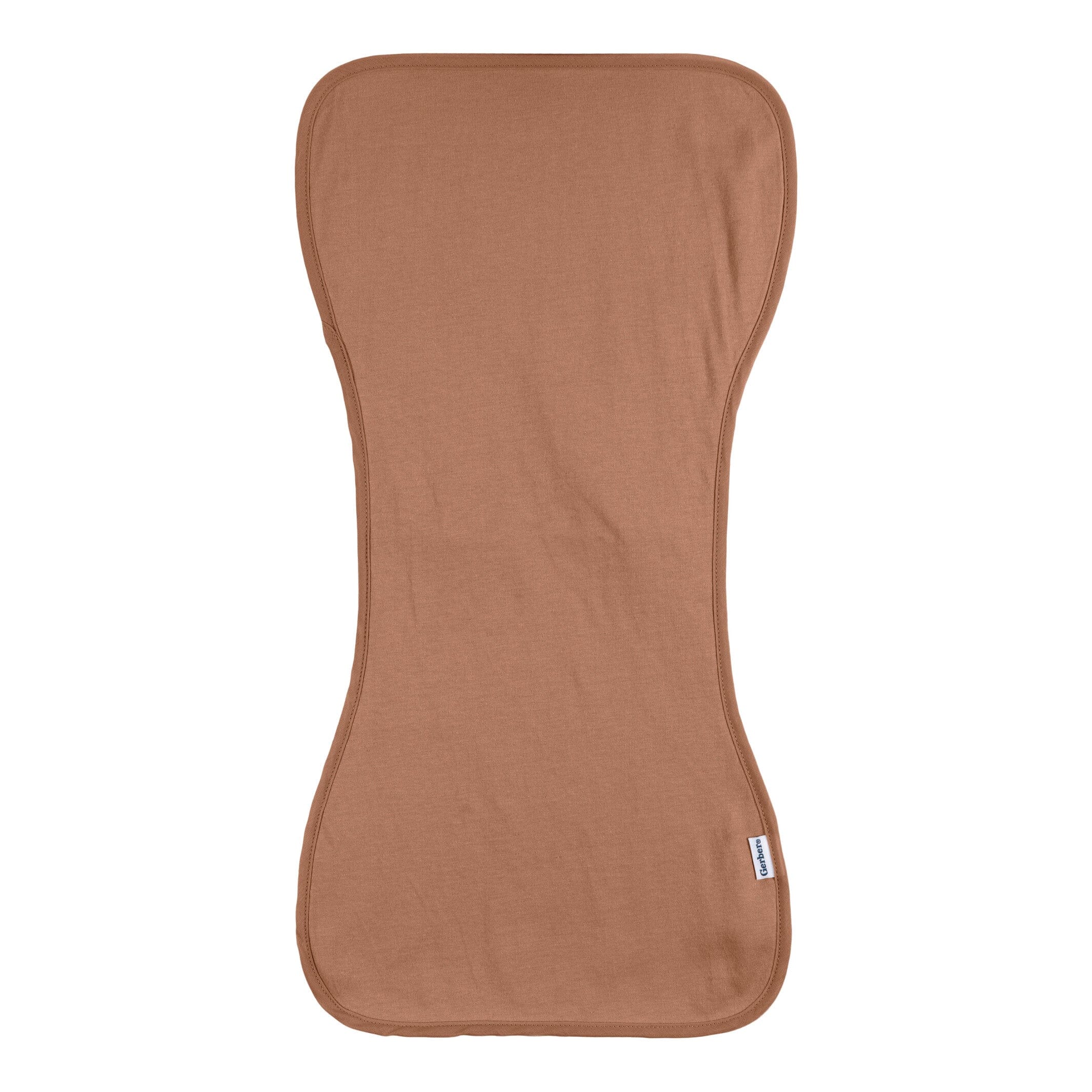 5-Pack Baby Neutral Rust Tan Burpcloth