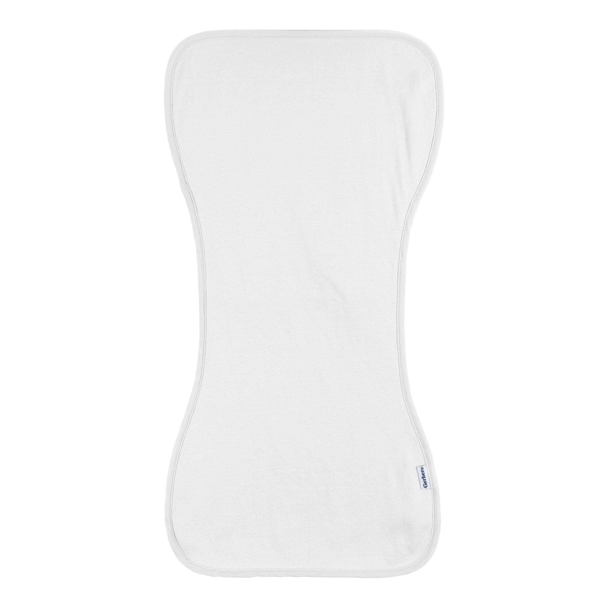 5-Pack Baby Neutral White Black Burpcloth