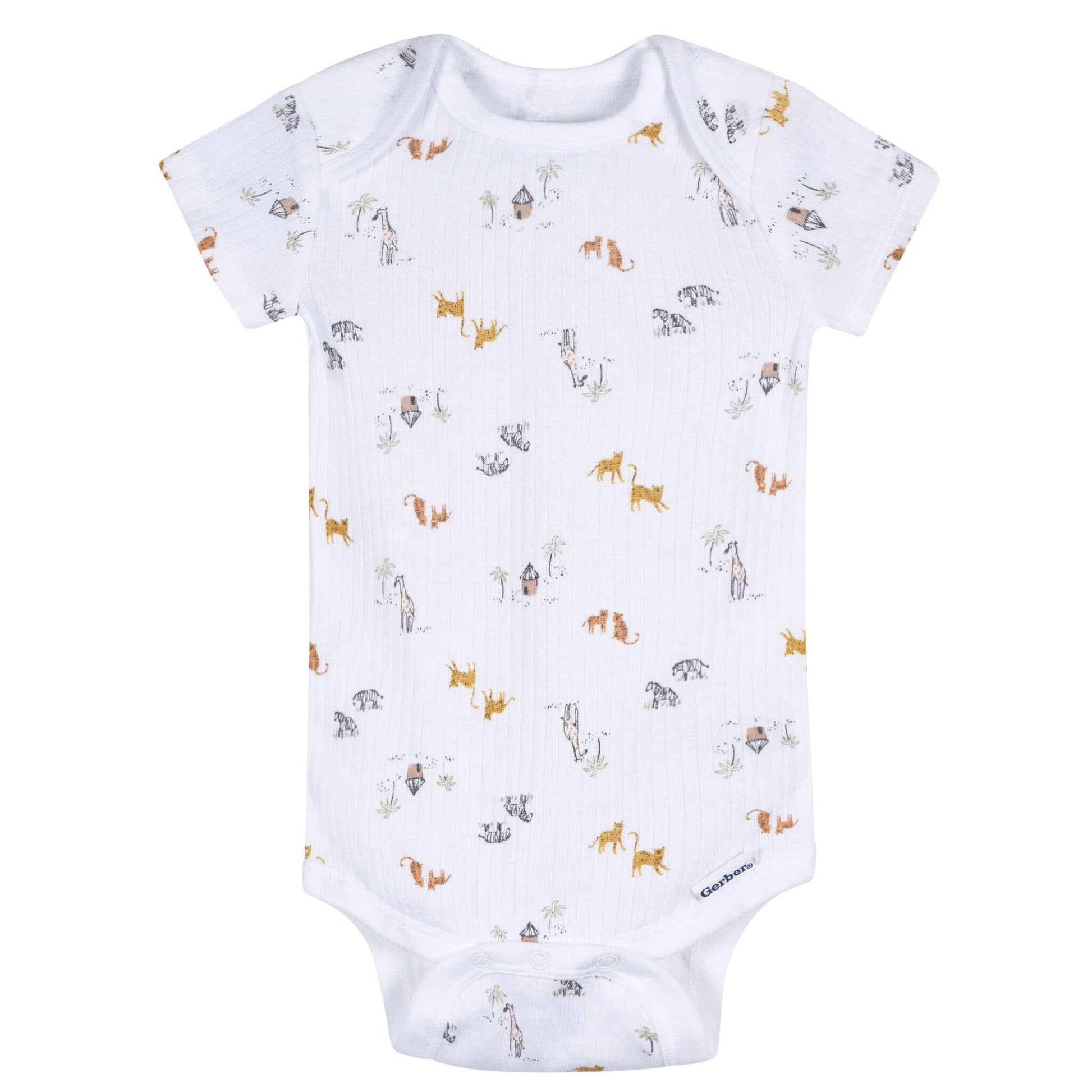 5-Piece Baby Neutral Safari Bodysuits & Pants Set Outfits & Sets Gerber® 