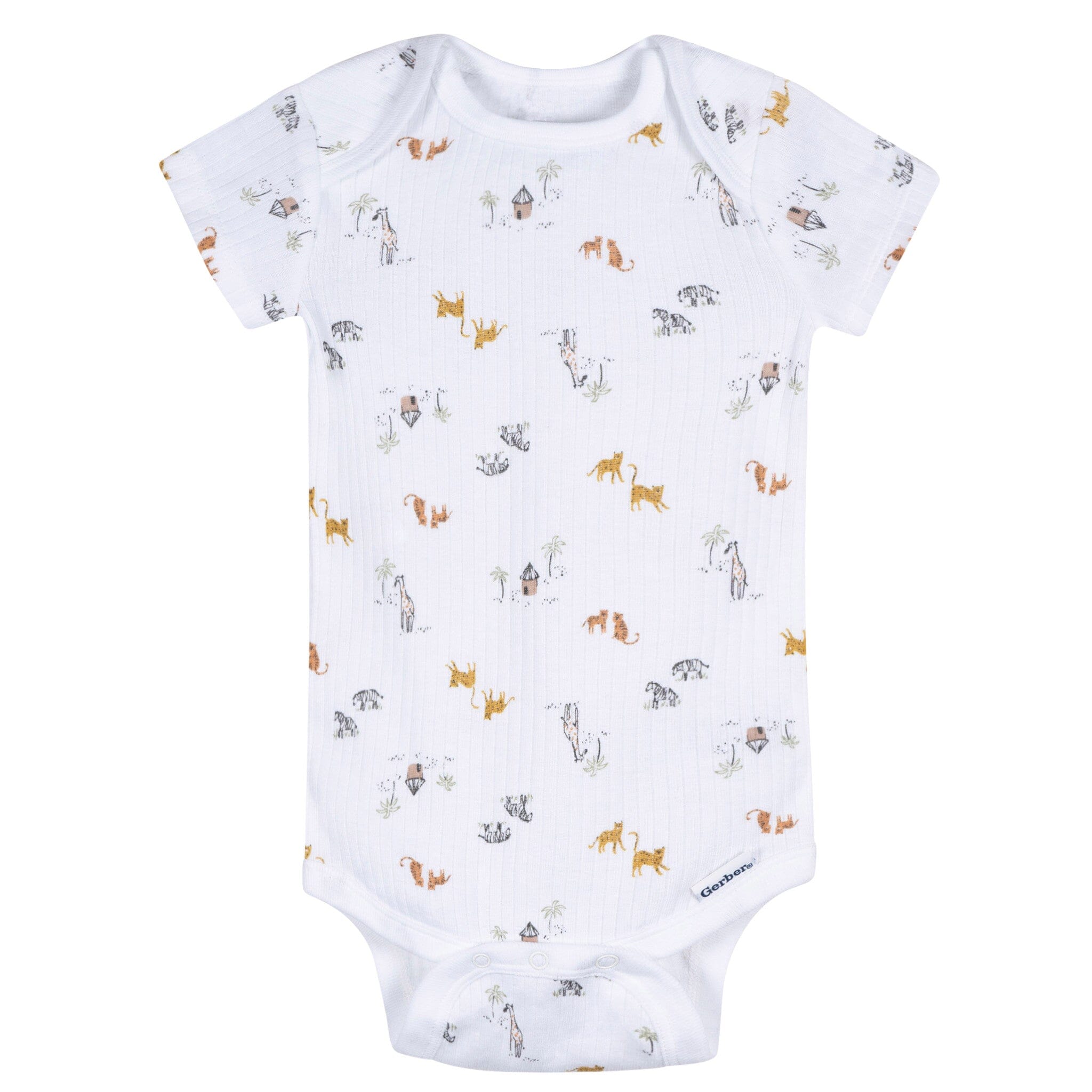 5-Piece Baby Neutral Safari Bodysuits & Pants Set Outfits & Sets Gerber® 