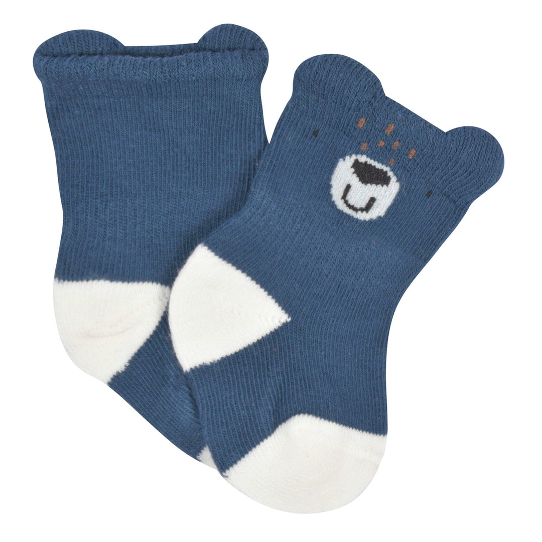 Wool Hand-made Baby Coat, Socks and Teddy Bear Stock Image - Image of  young, handmade: 10368981