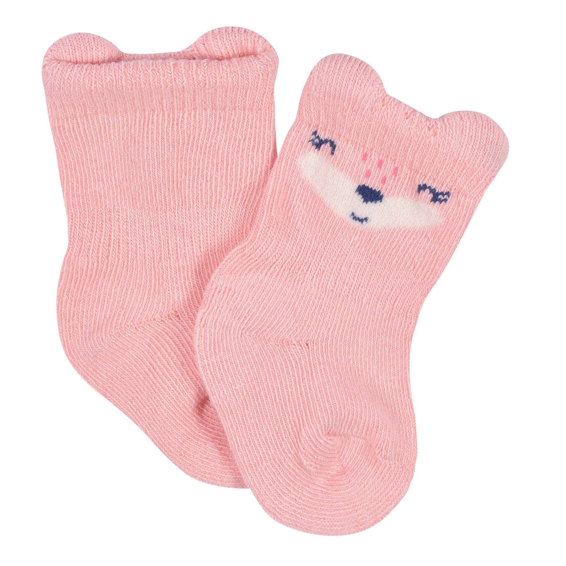 6-Pack Baby Girls Fox Wiggle Proof® Socks – Gerber Childrenswear