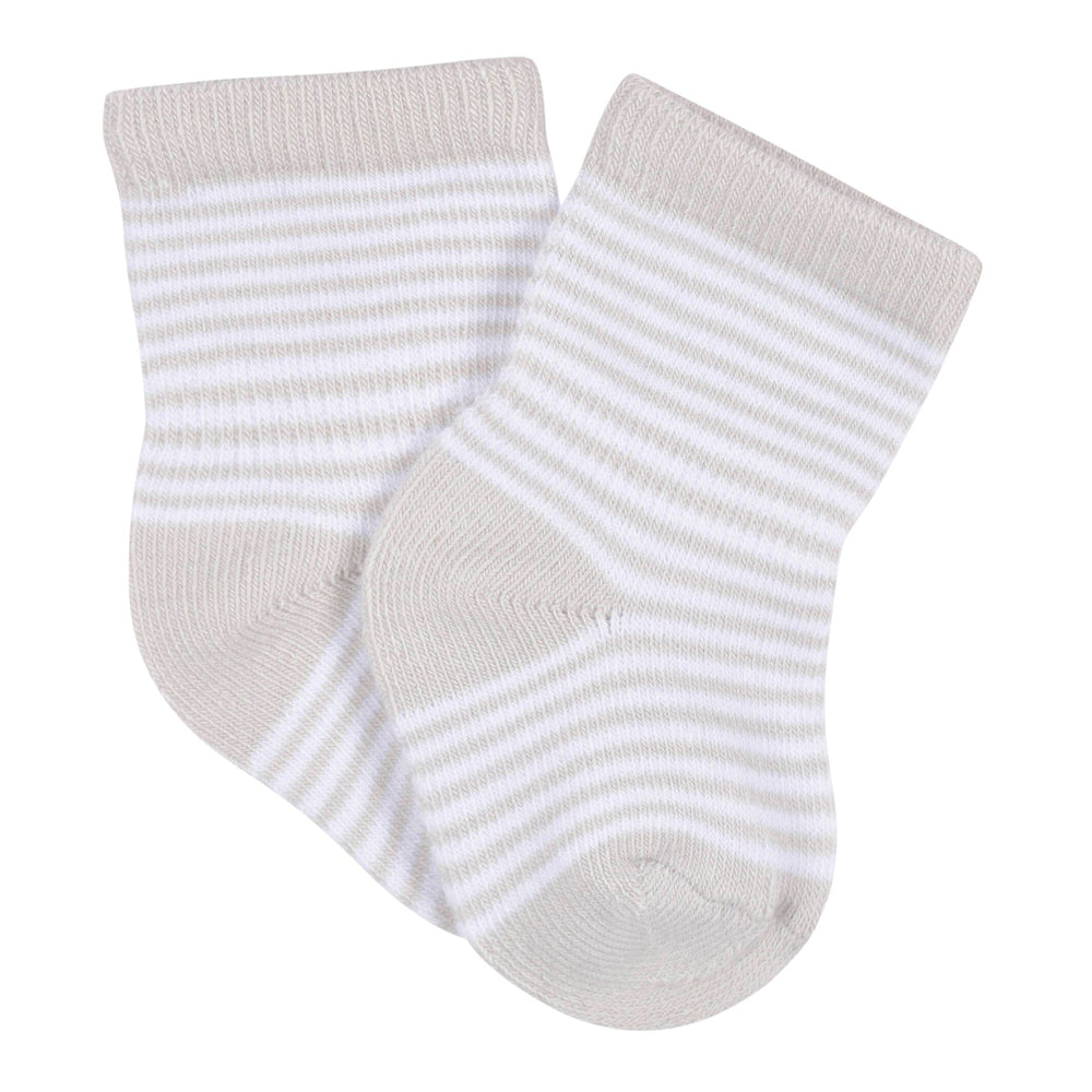 6- Baby Neutral Vegetables Wiggle Proof® Socks