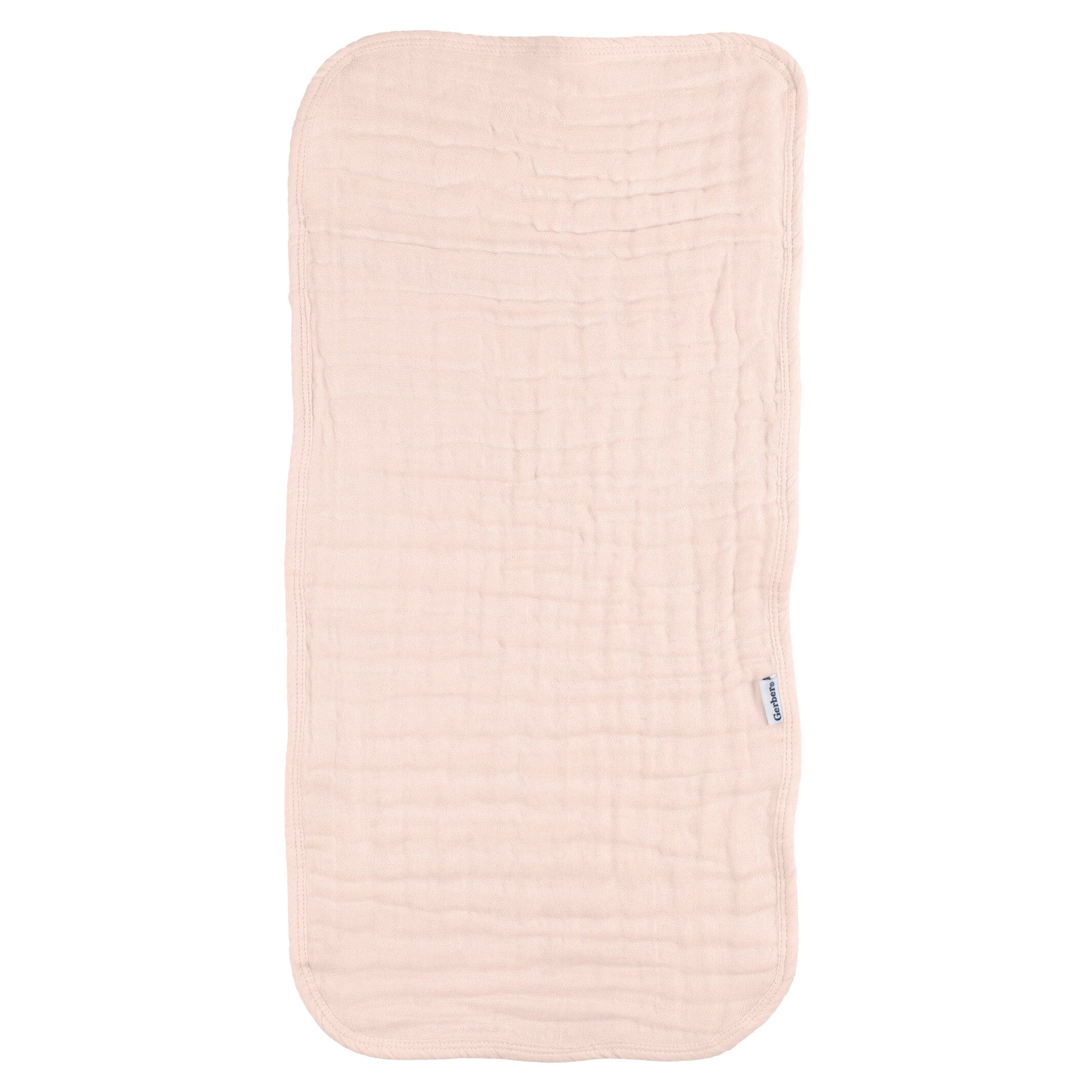 6-Pack Baby Girls Pink Muslin Burpcloth