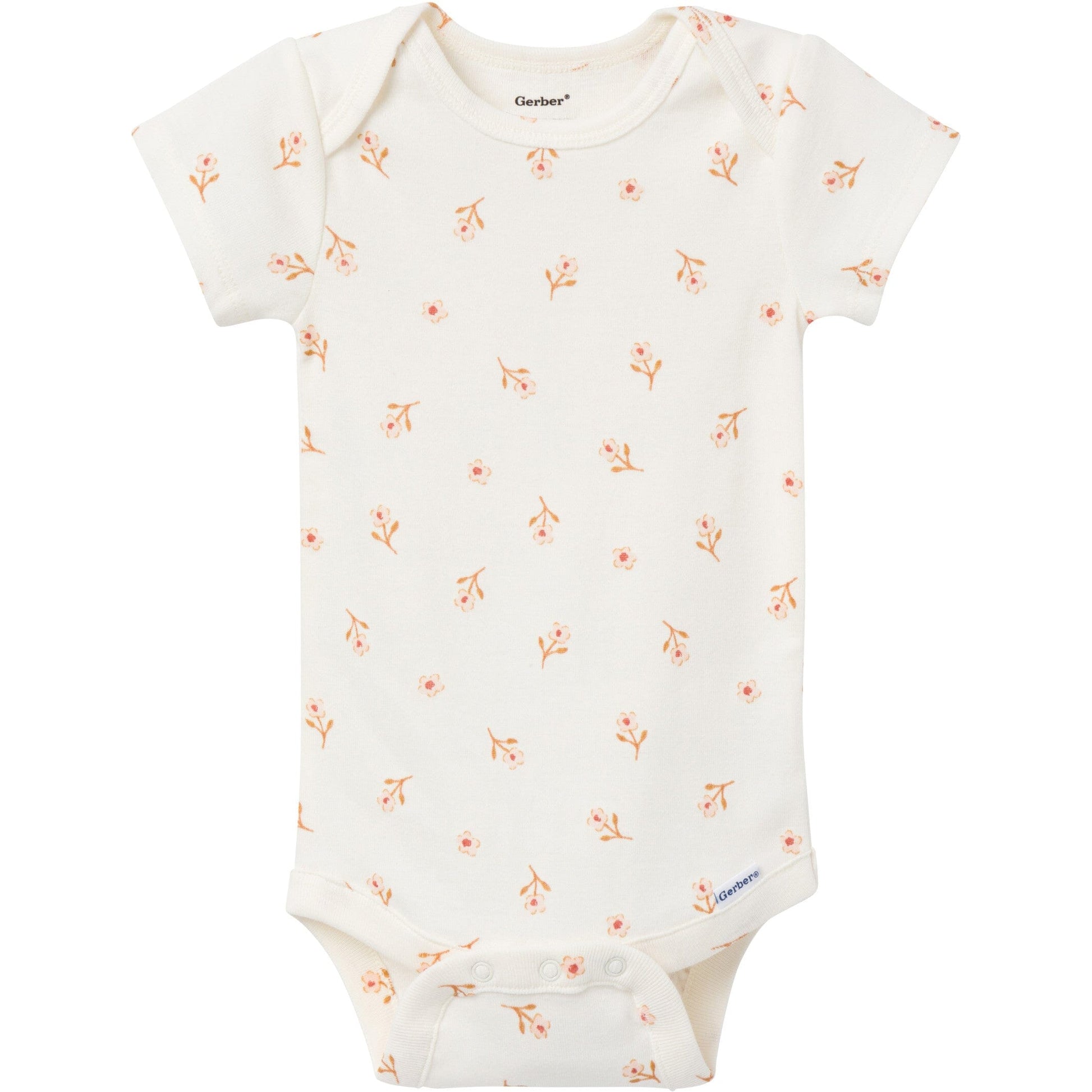 6-Pack Baby Girls Red Onesies® Bodysuits