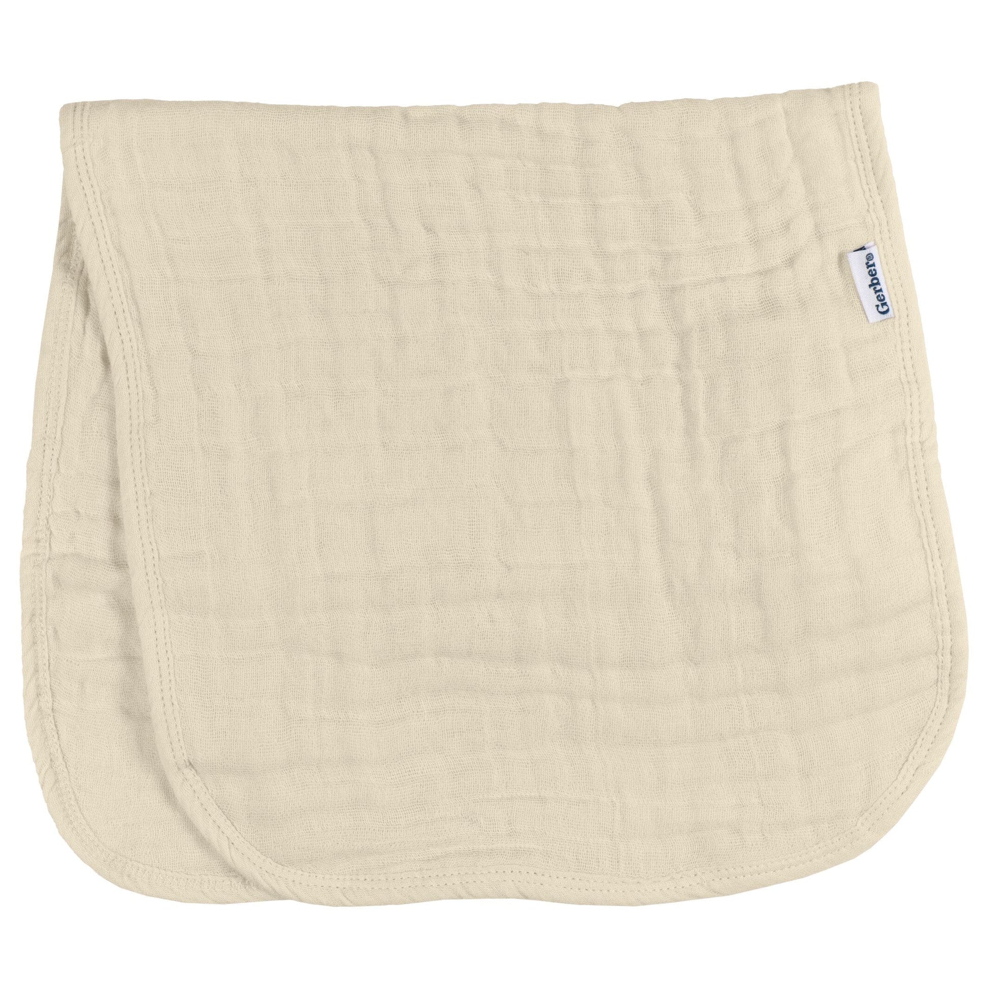6-Pack Baby Neutral Multi Browns Muslin Burpcloth