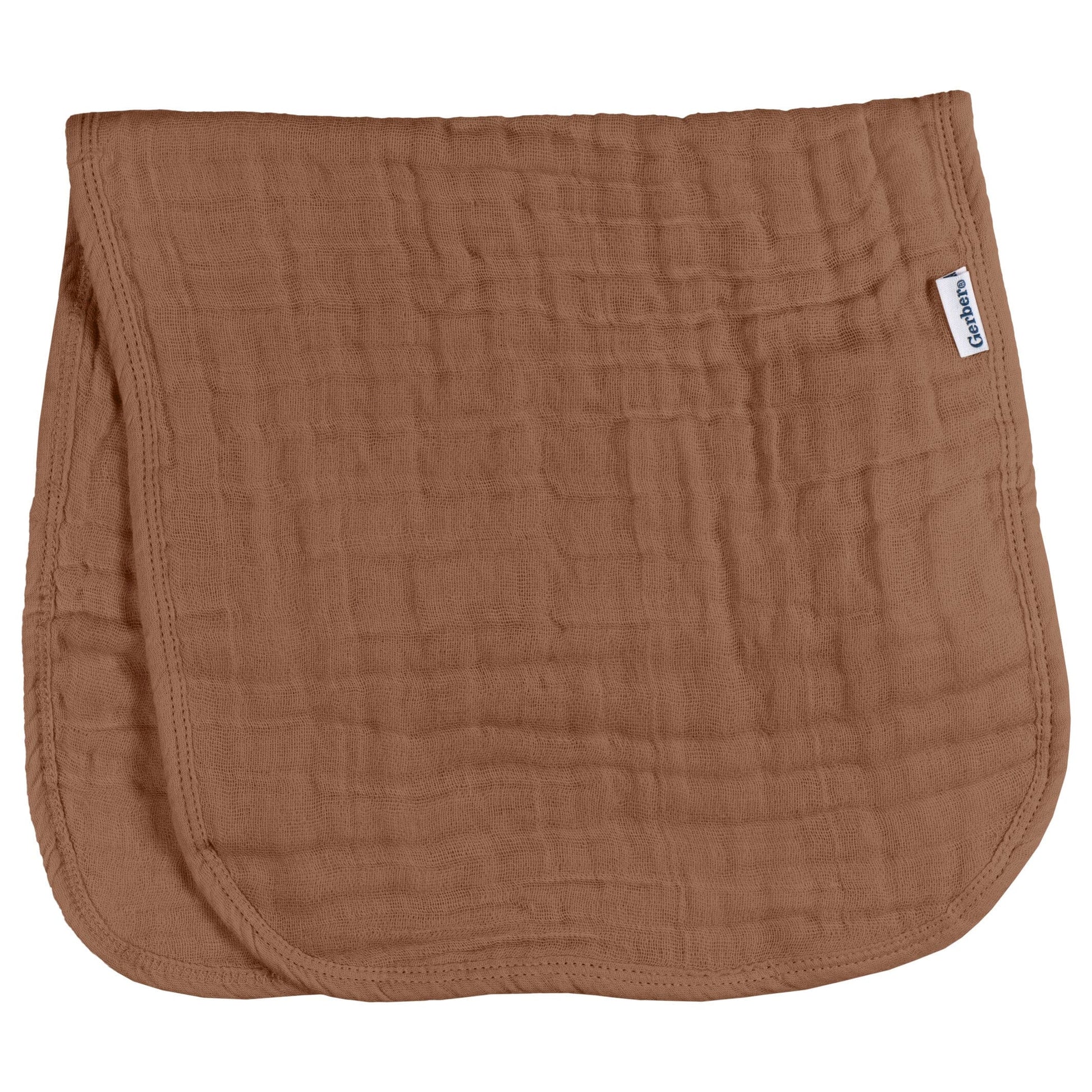 6-Pack Baby Neutral Multi Browns Muslin Burpcloth