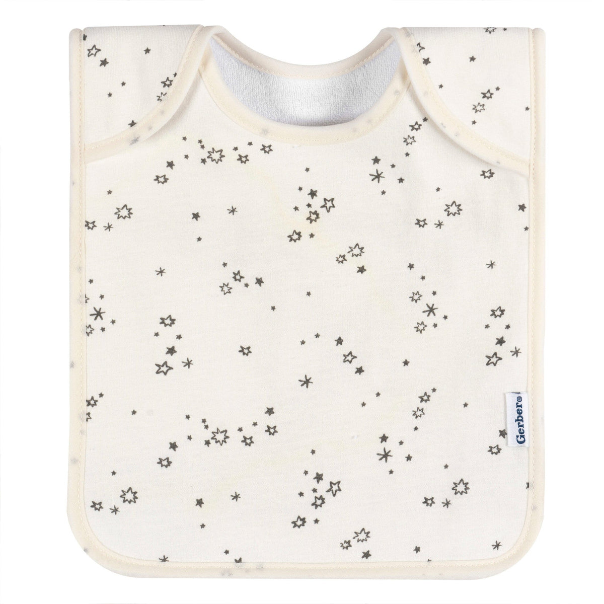 8-Pack Baby Boys Multi Blue Grey Lap Shoulder Bibs