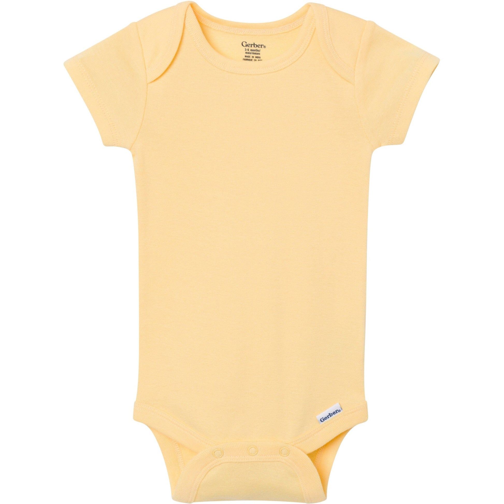 8-Pack Baby Girls Rainbow Short Sleeve Bodysuits onesies Gerber® 