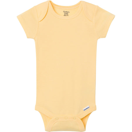8-Pack Baby Girls Rainbow Short Sleeve Bodysuits