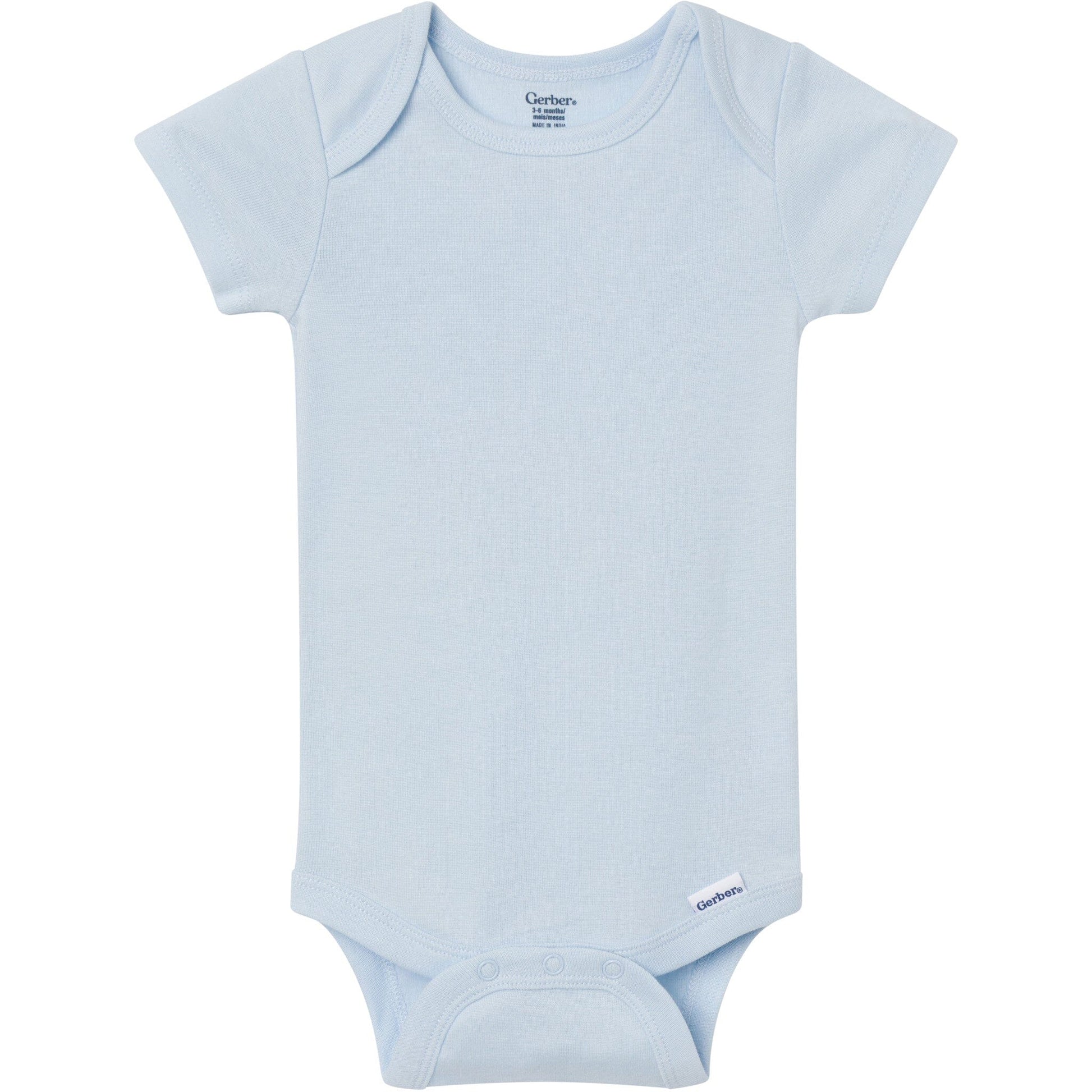 8-Pack Baby Girls Rainbow Short Sleeve Bodysuits onesies Gerber® 