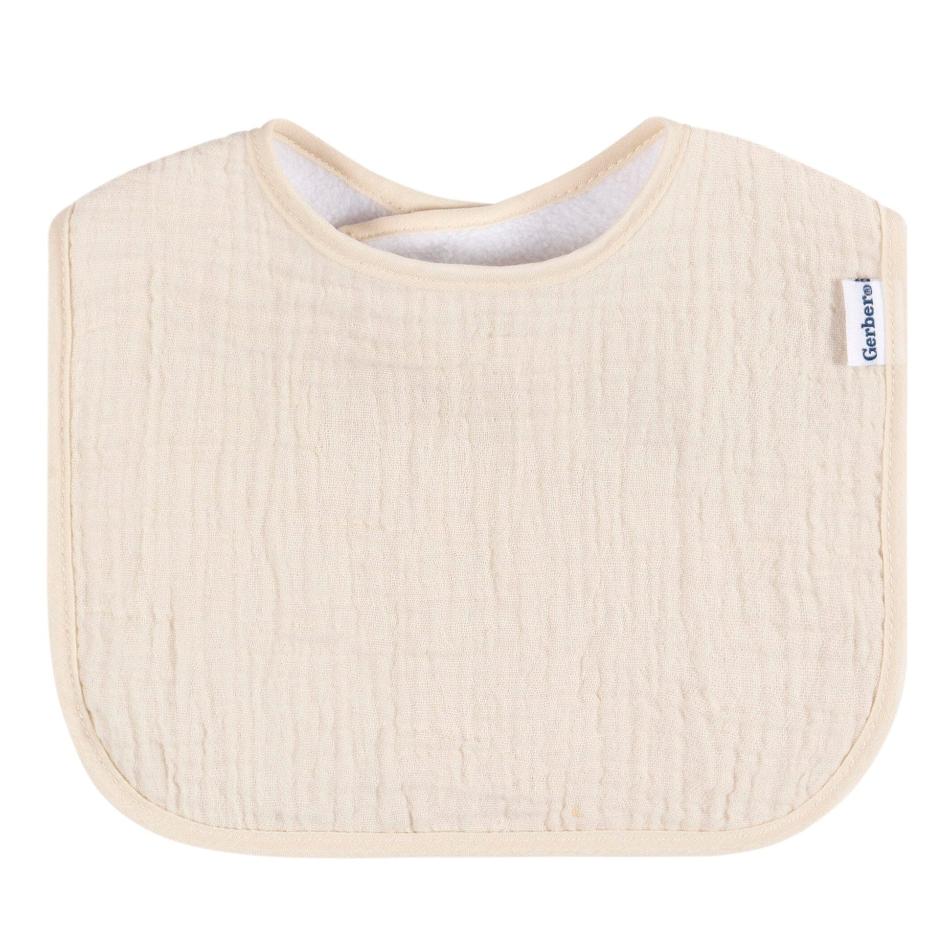 8-Pack Baby Neutral Multi Green Orange Drooling Bibs