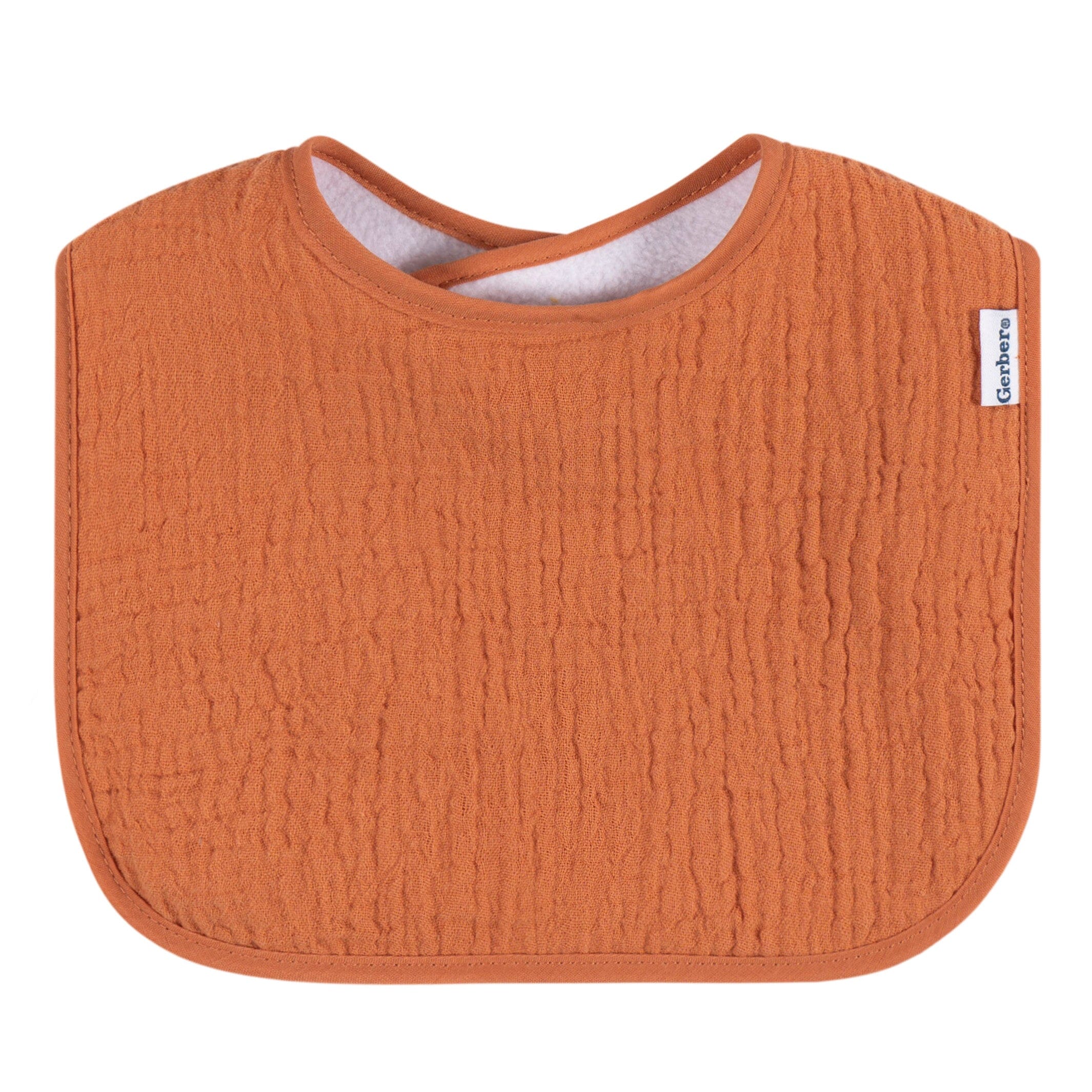 8-Pack Baby Neutral Multi Green Orange Drooling Bibs