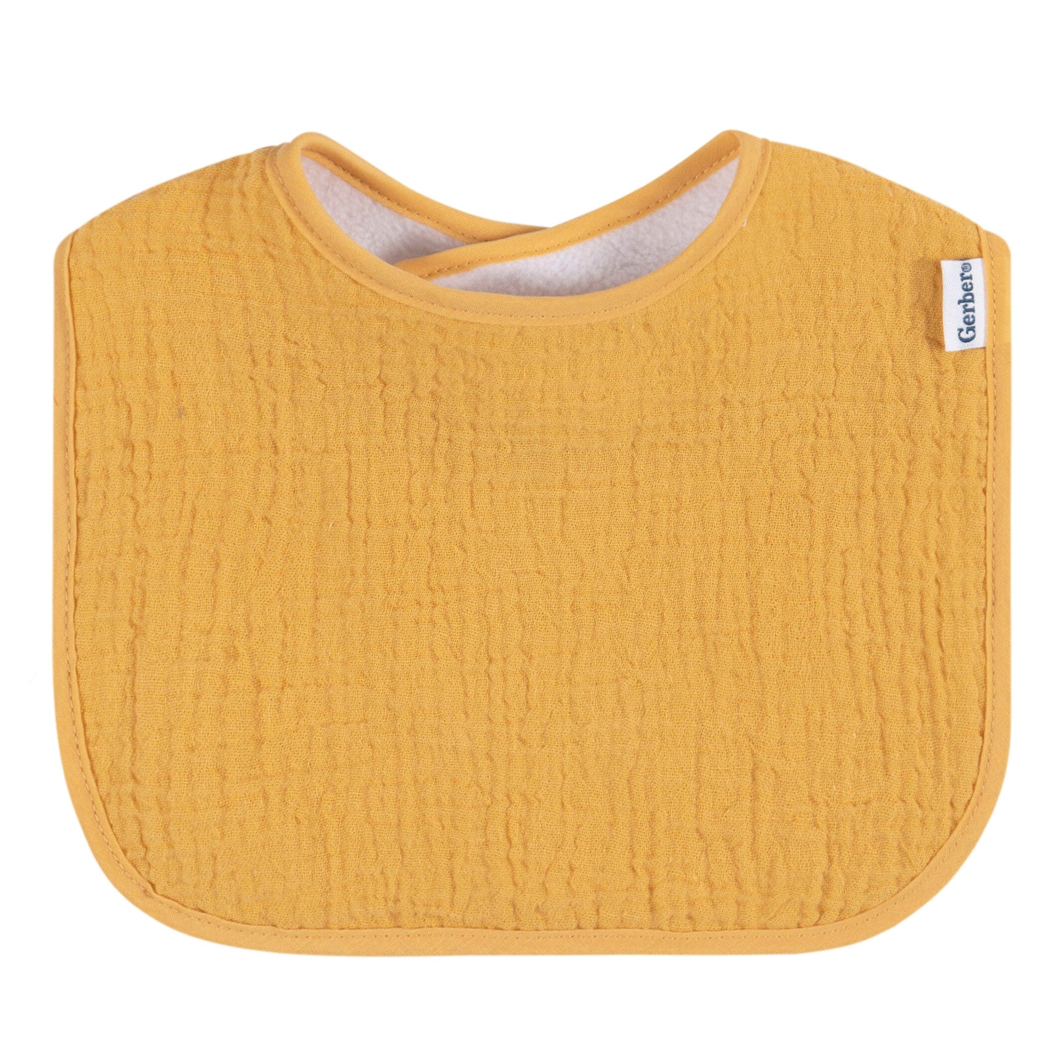 8-Pack Baby Neutral Multi Green Orange Drooling Bibs