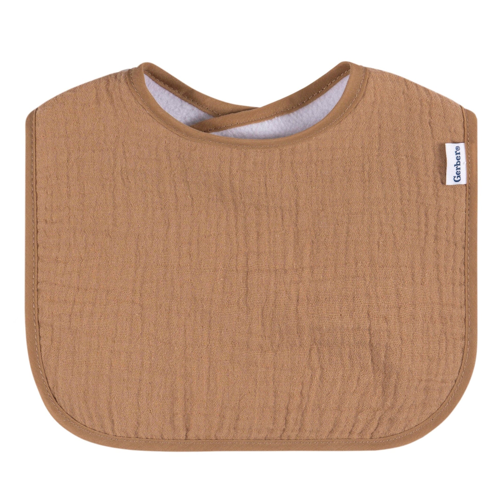 8-Pack Baby Neutral Multi Green Orange Drooling Bibs