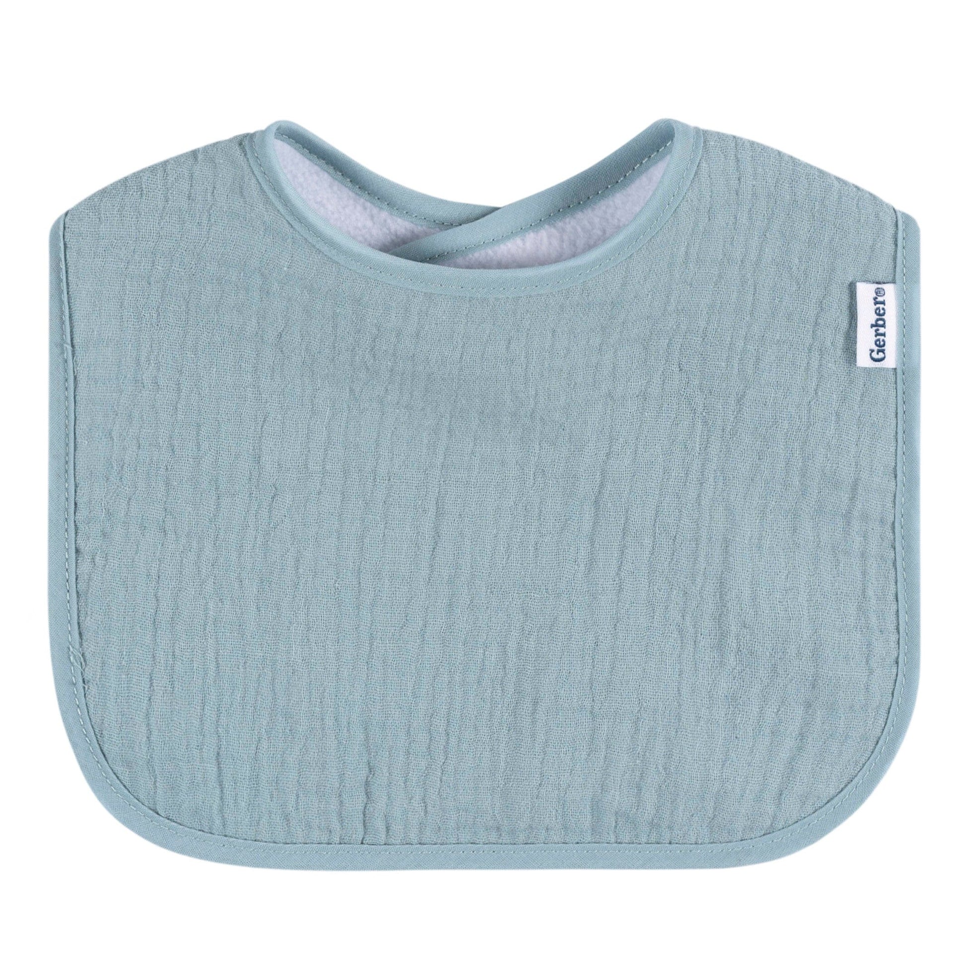 8-Pack Baby Neutral Multi Green Orange Drooling Bibs