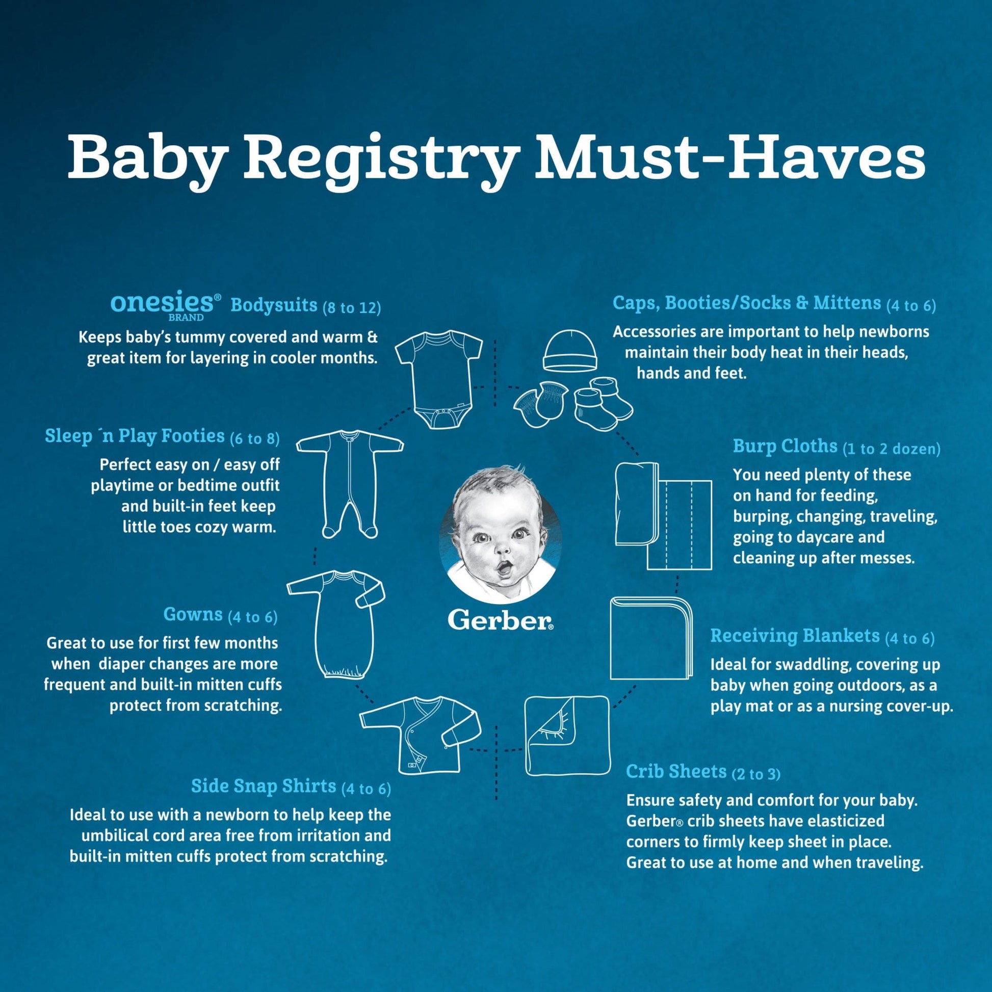 8-Pack Toddler Neutral Waterproof Pants