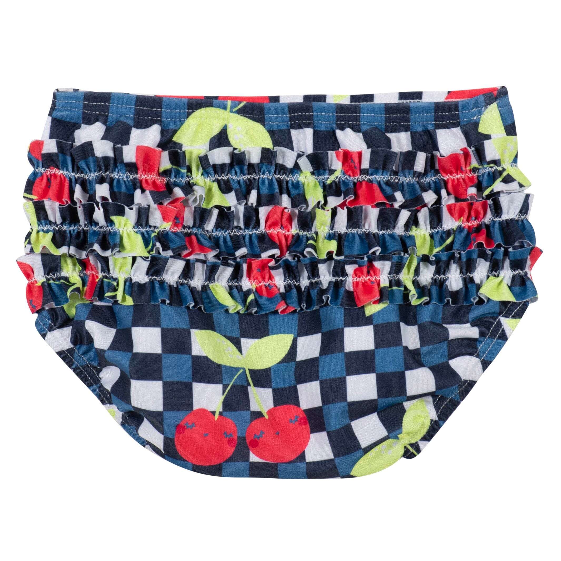 2-Piece Baby & Toddler Girls Cherry Swim Bottom & Rashguard Set