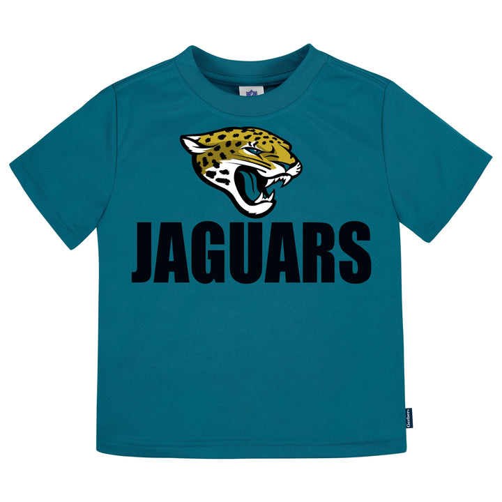 3-Pack Baby & Toddler Boys Jaguars Short Sleeve Shirts