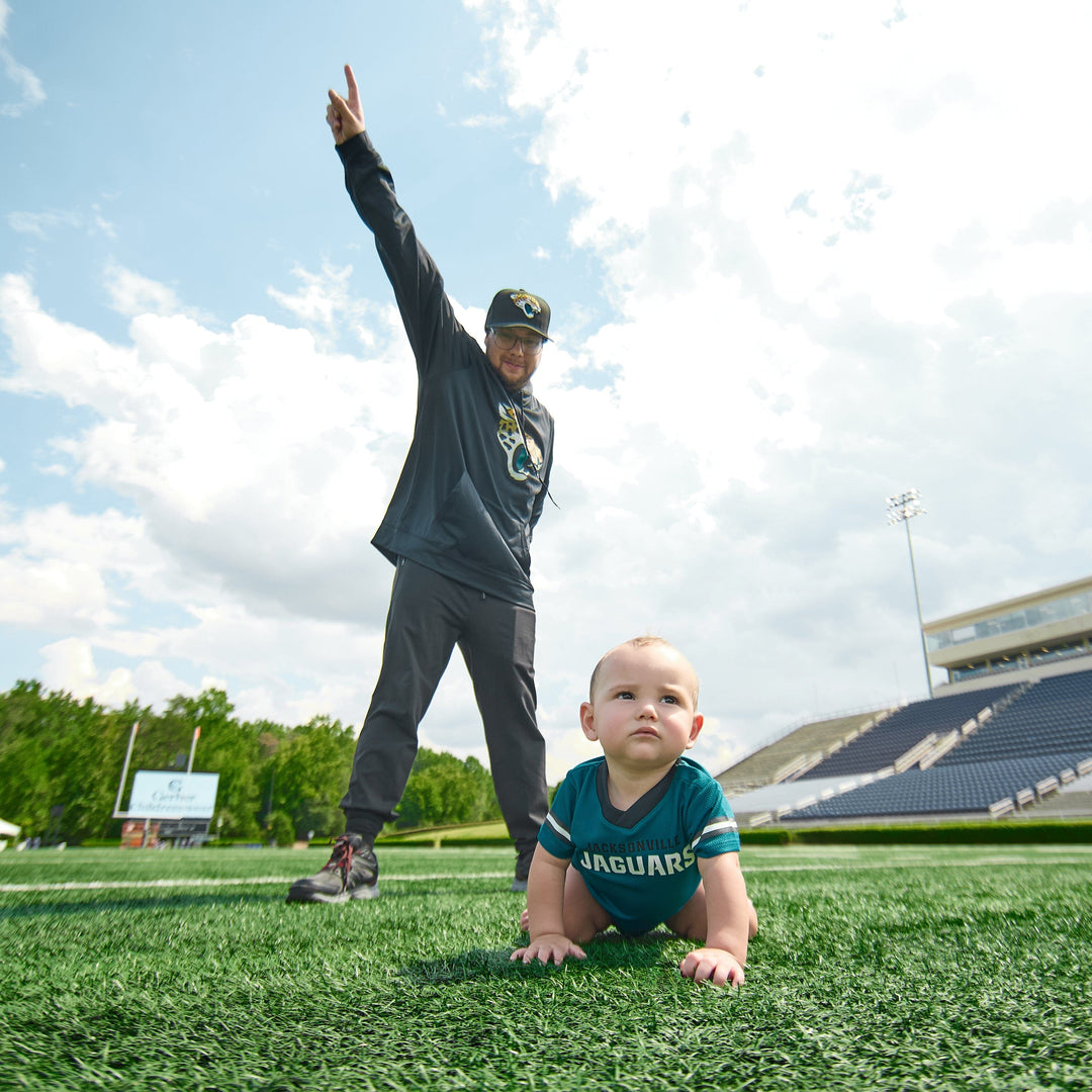 Baby Boys Jacksonville Jaguars Short Sleeve Jersey Bodysuit NFL NFL 