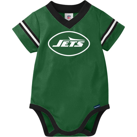 Baby Boys New York Jets Short Sleeve Jersey Bodysuit