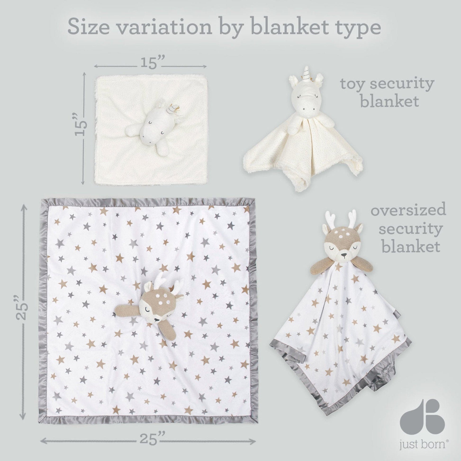 Baby Girls Bunny Security Blanket Just Born 