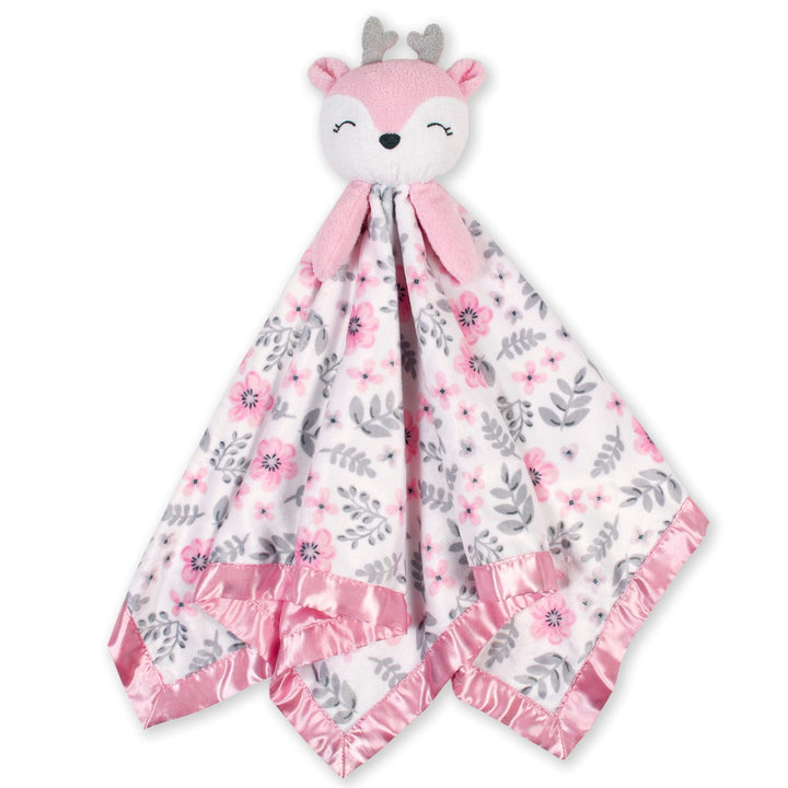 Baby Girls Deer Xl Security Blanket Just Born 