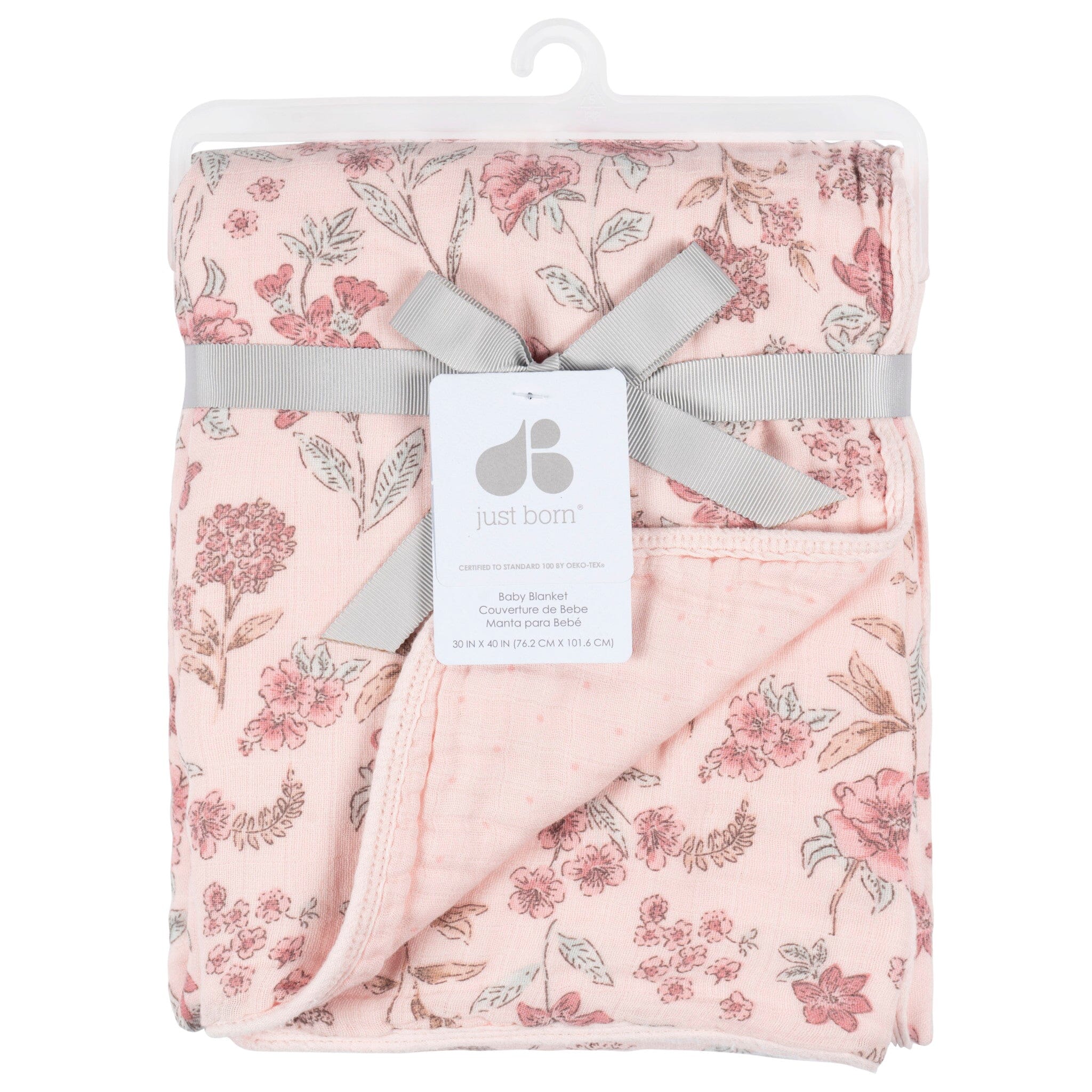 Baby Girls Pink Blanket Blankets Gerber® 