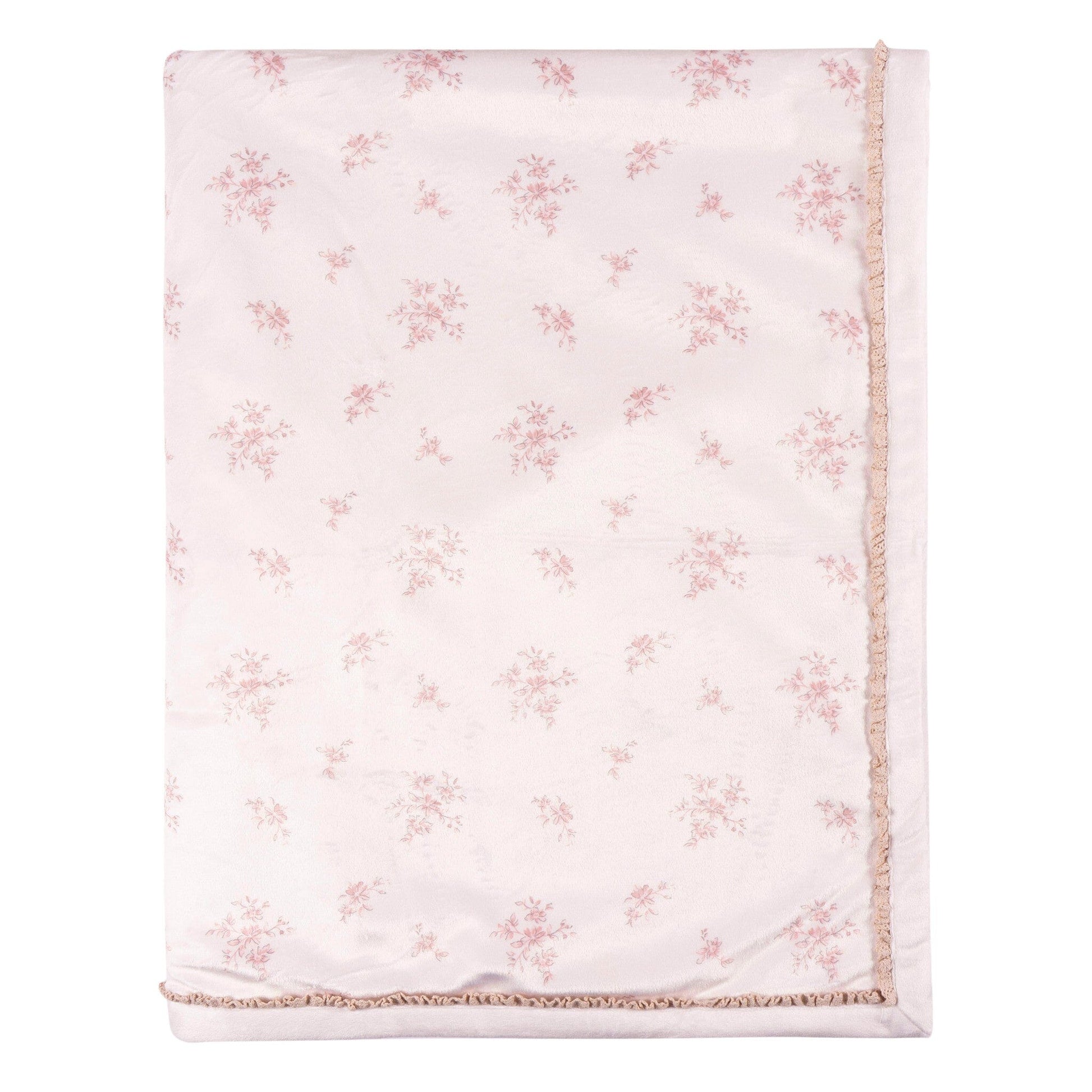 Baby Girls Pink Ivory Blanket Gerber® 