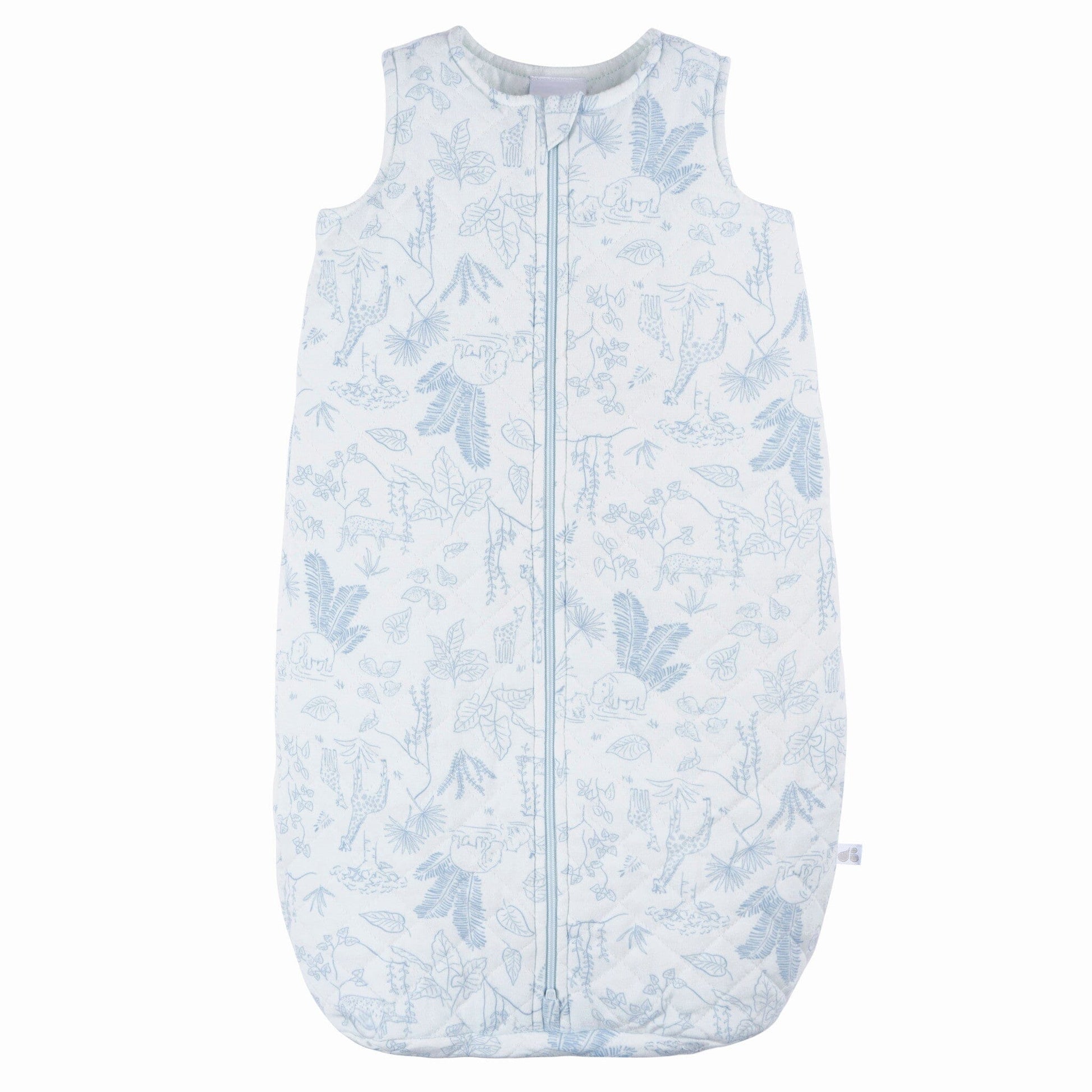 Baby Boys Blue Jungle Wearable Blanket Sleepwear Gerber® 