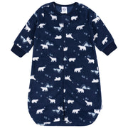 Baby Boys Polar Bears Wearable Blanket