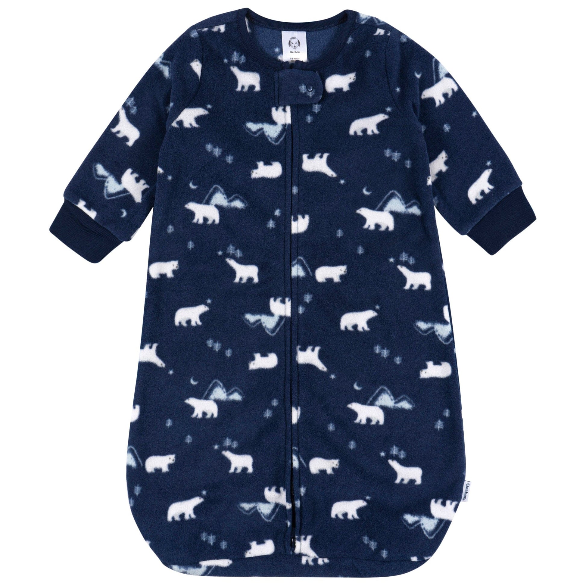 Baby Boys Polar Bears Wearable Blanket
