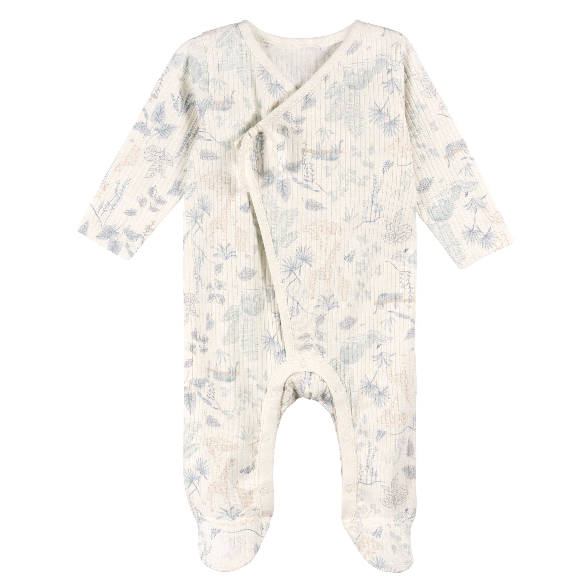 Baby Boys Blue Sleep 'N Play Sleepwear Gerber® 