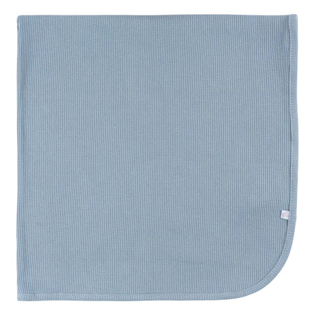 2-Pack Baby Boys Blue Leaf Cotton Thermal Blankets