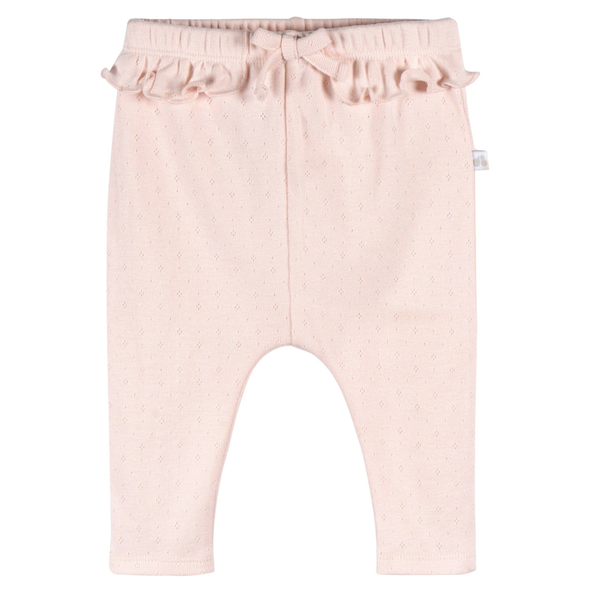 2-Pack Baby Girls Pink Pants Bath Gerber® 