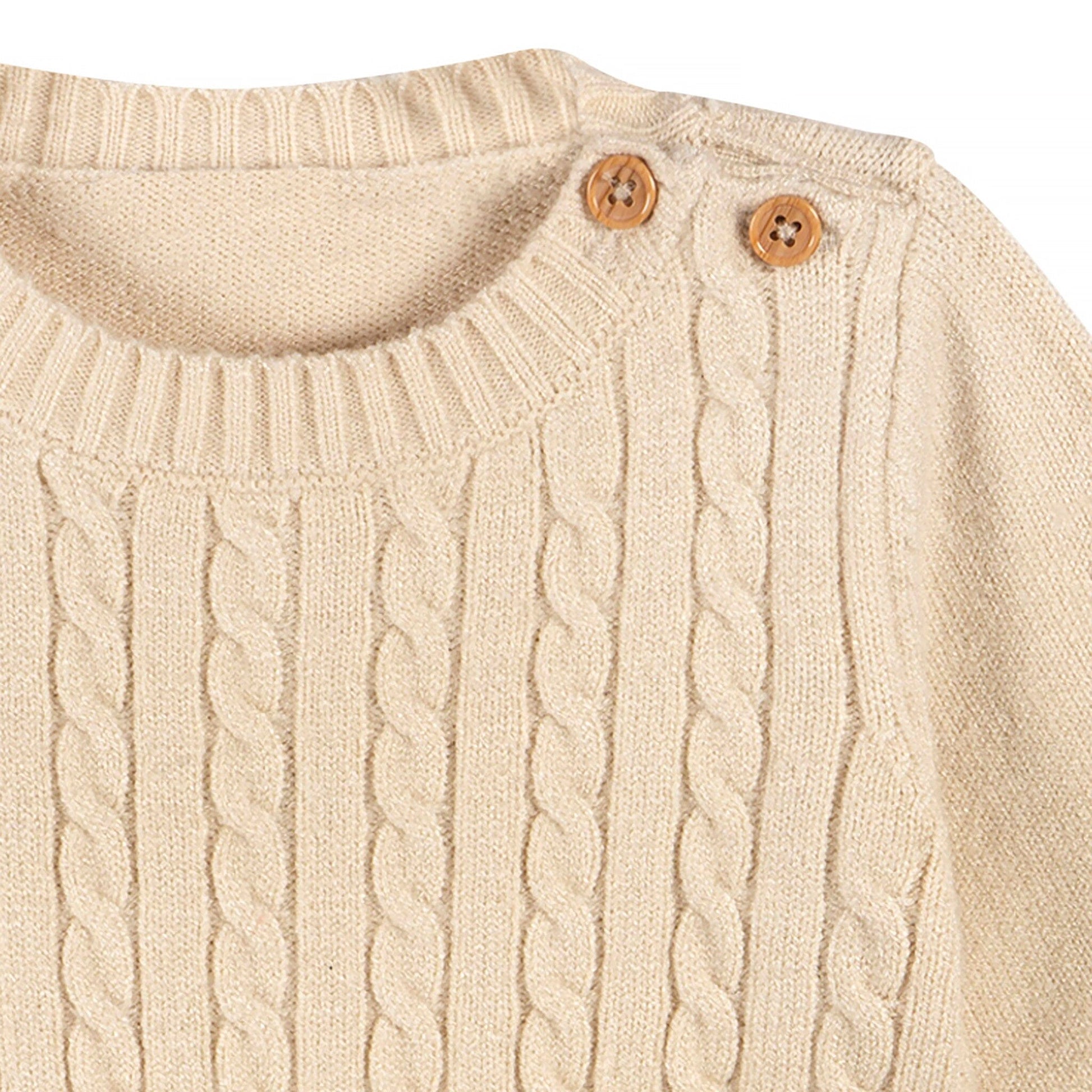 2-Piece Baby Neutral Tan Sweater Knit Set Outfits & Sets Gerber® 
