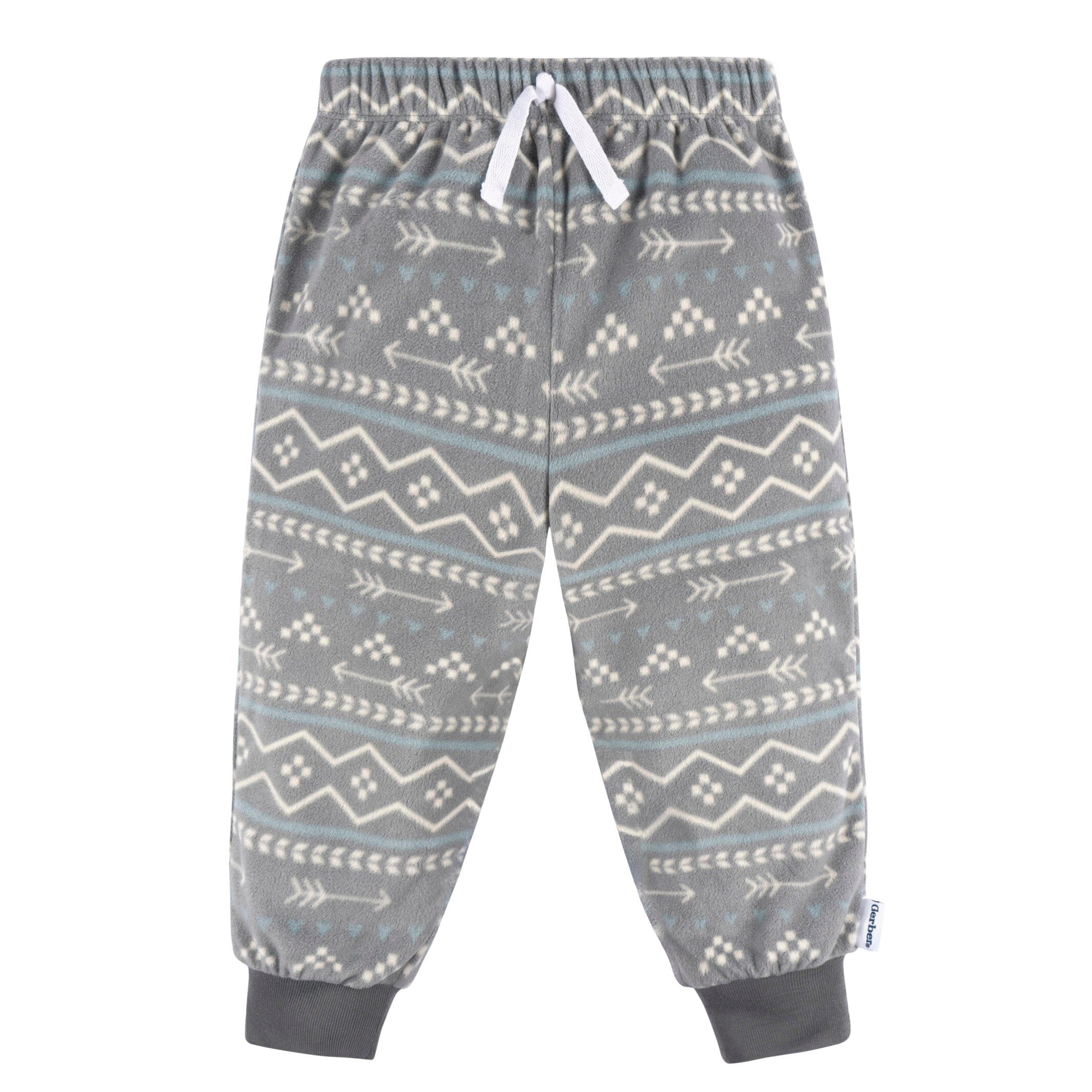 2-Piece Infant & Toddler Boys Fairisle Fleece Pajamas