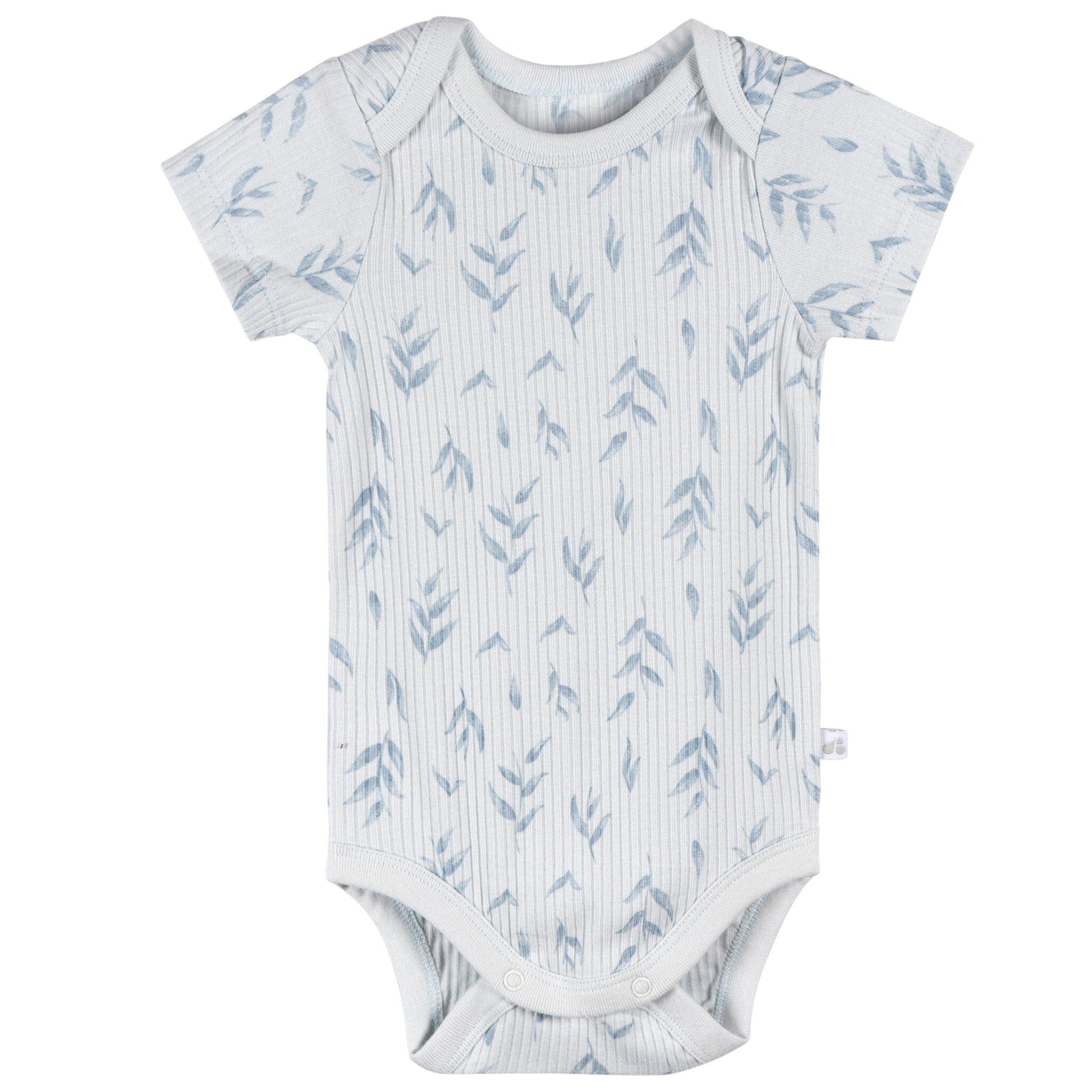 3-Pack Baby Boys Blue Bodysuit Set Gerber® 