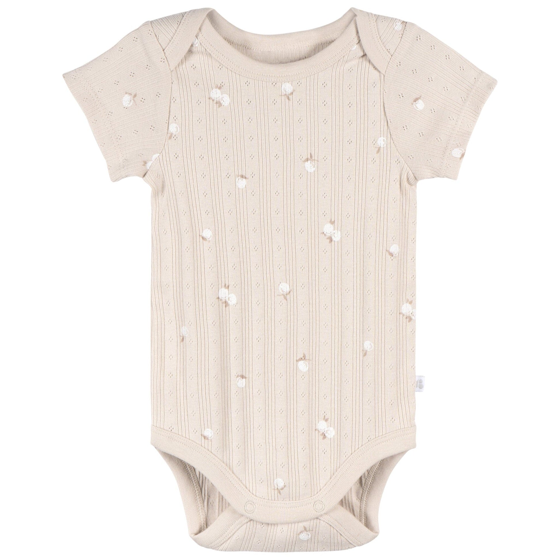 3-Piece Baby Neutral Tan/Brown Bodysuit Set Gerber® 