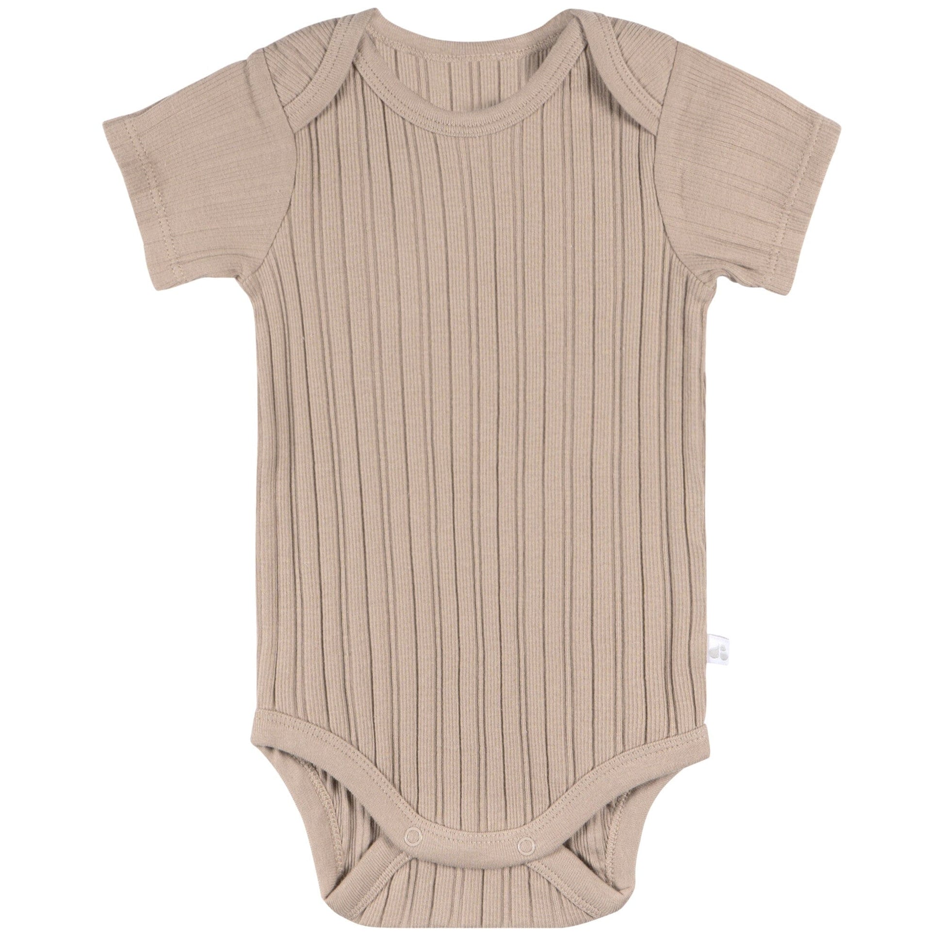3-Piece Baby Neutral Tan/Brown Bodysuit Set Gerber® 