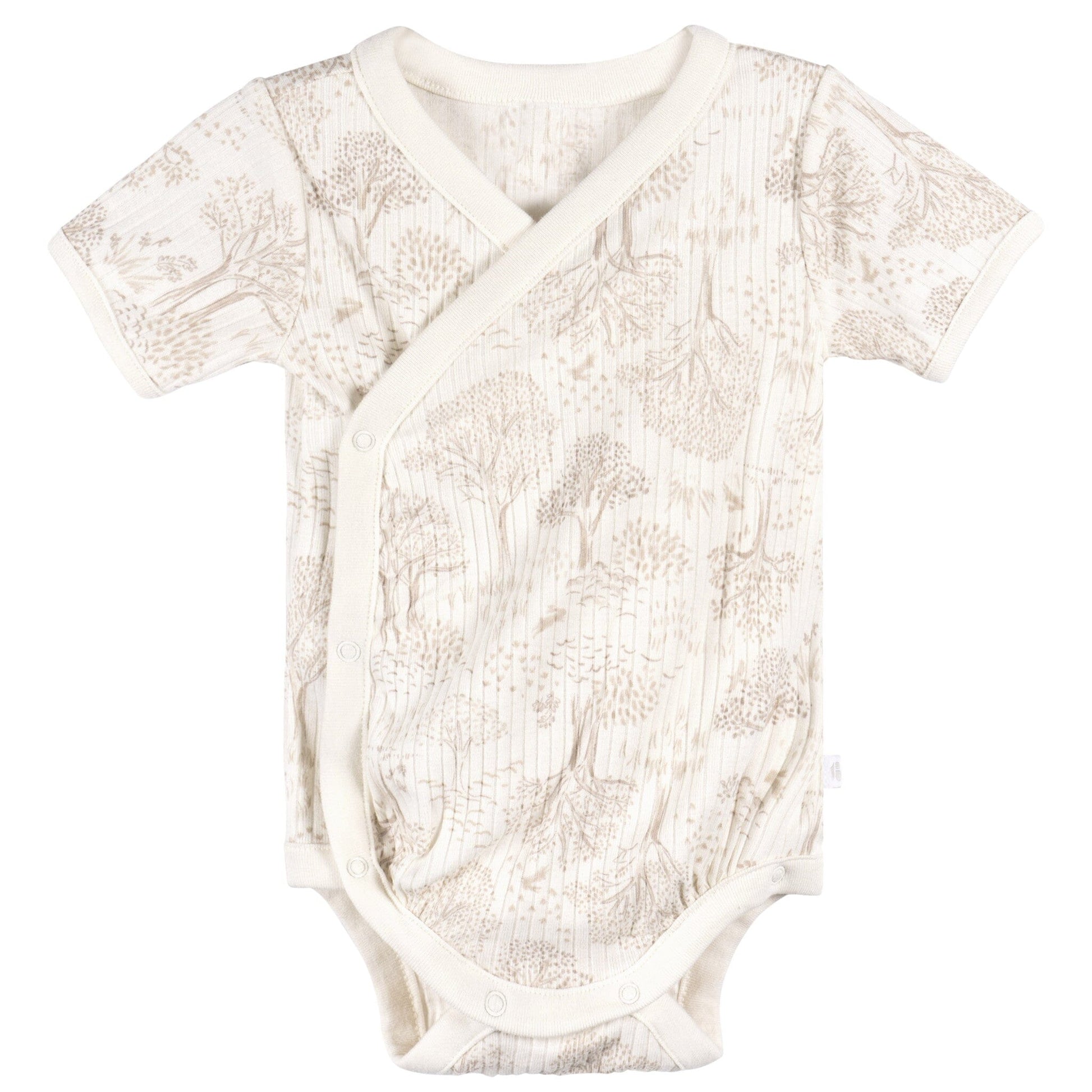 3-Piece Baby Neutral Tan/Brown Bodysuit Set Gerber® 
