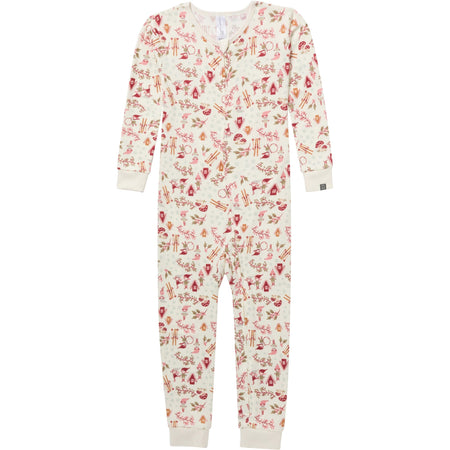 Girls Winter Joy Snug Fit Footless Pajamas