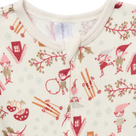 Girls Winter Joy Snug Fit Footless Pajamas