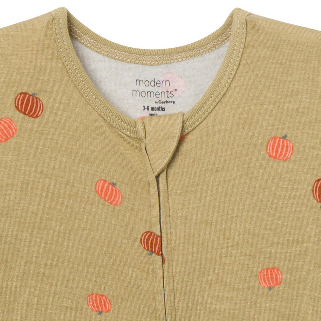 Baby Neutral Green Snug Fitting Footless Pajamas Sleepwear Modern Moments™ by Gerber® 