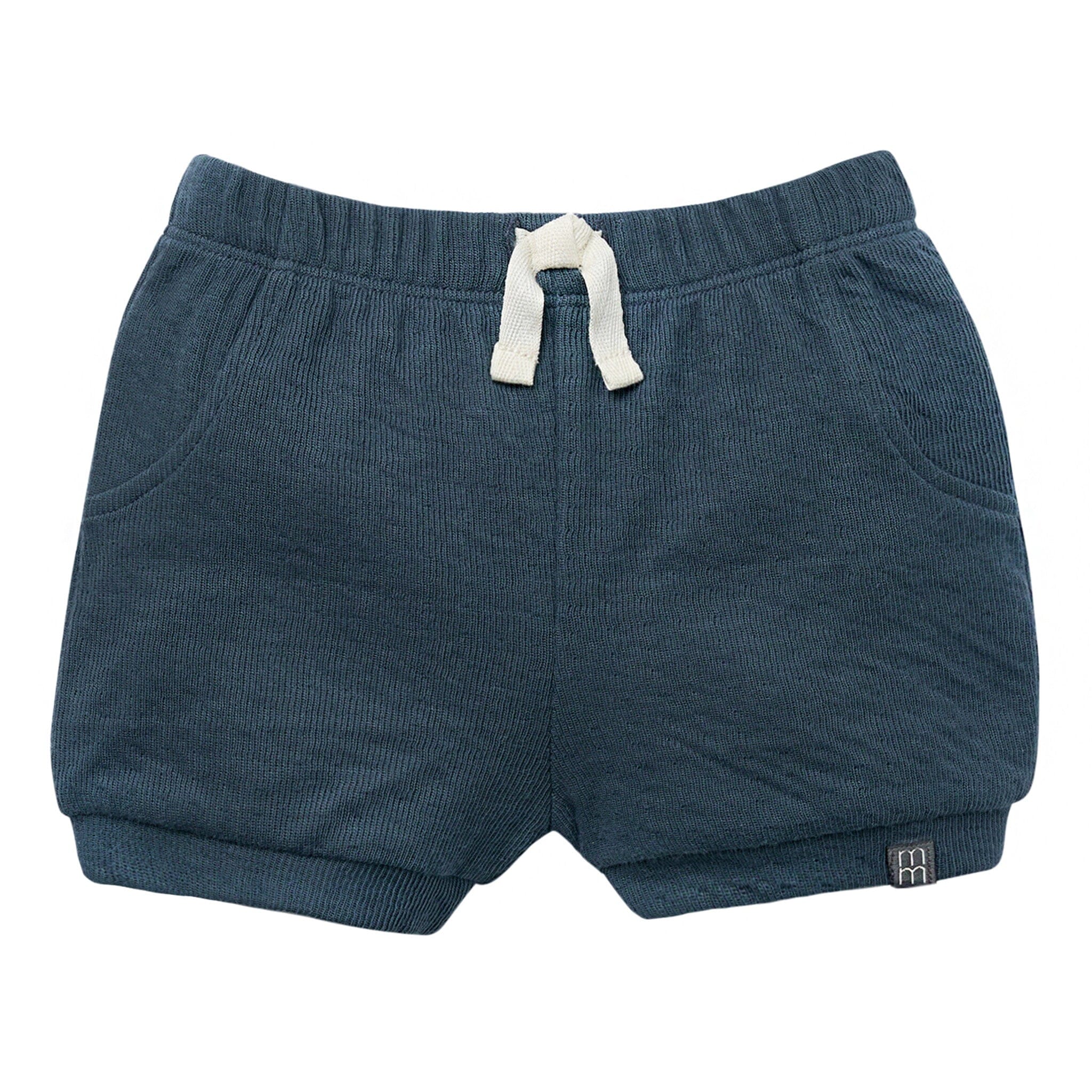 Baby Boys Dk Blue Cuffed Shorts Pants & Bottoms Modern Moments™ by Gerber® 