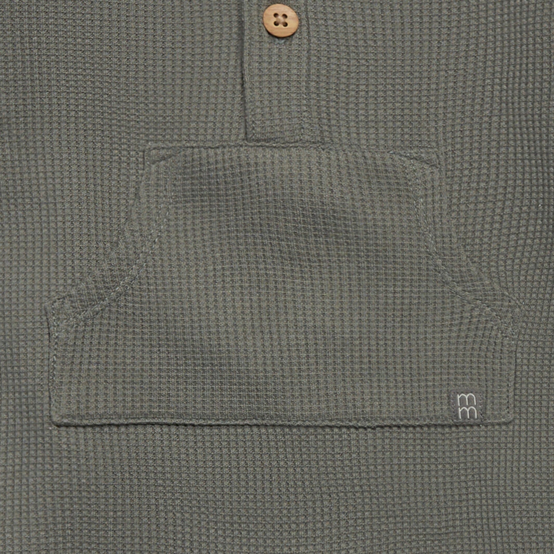 Baby Boys Dark Green Romper