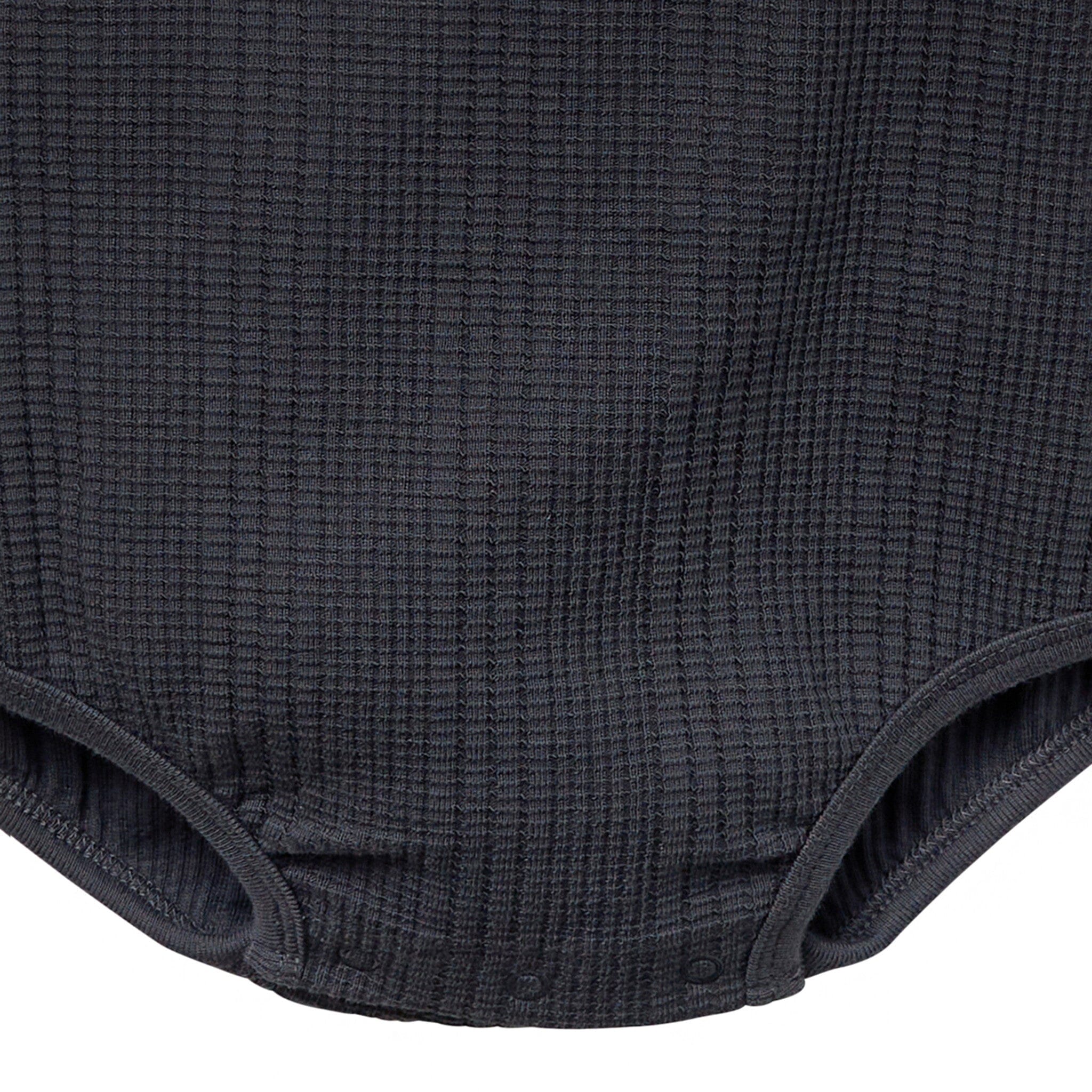 Baby Boys Dk Grey Dumpling Romper Rompers Modern Moments™ by Gerber® 