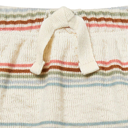 Baby Boys Beige Stripe Harem Pants