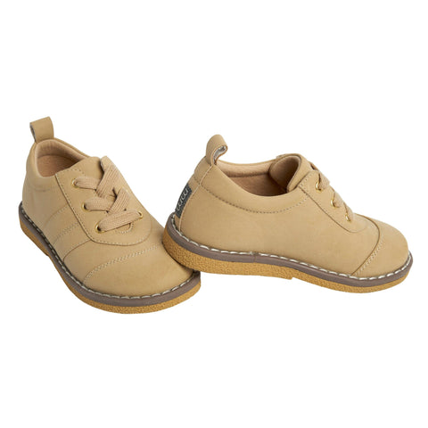 Modern moments by Gerber Infant & Toddler Boys Light Medium Brown Oxfords